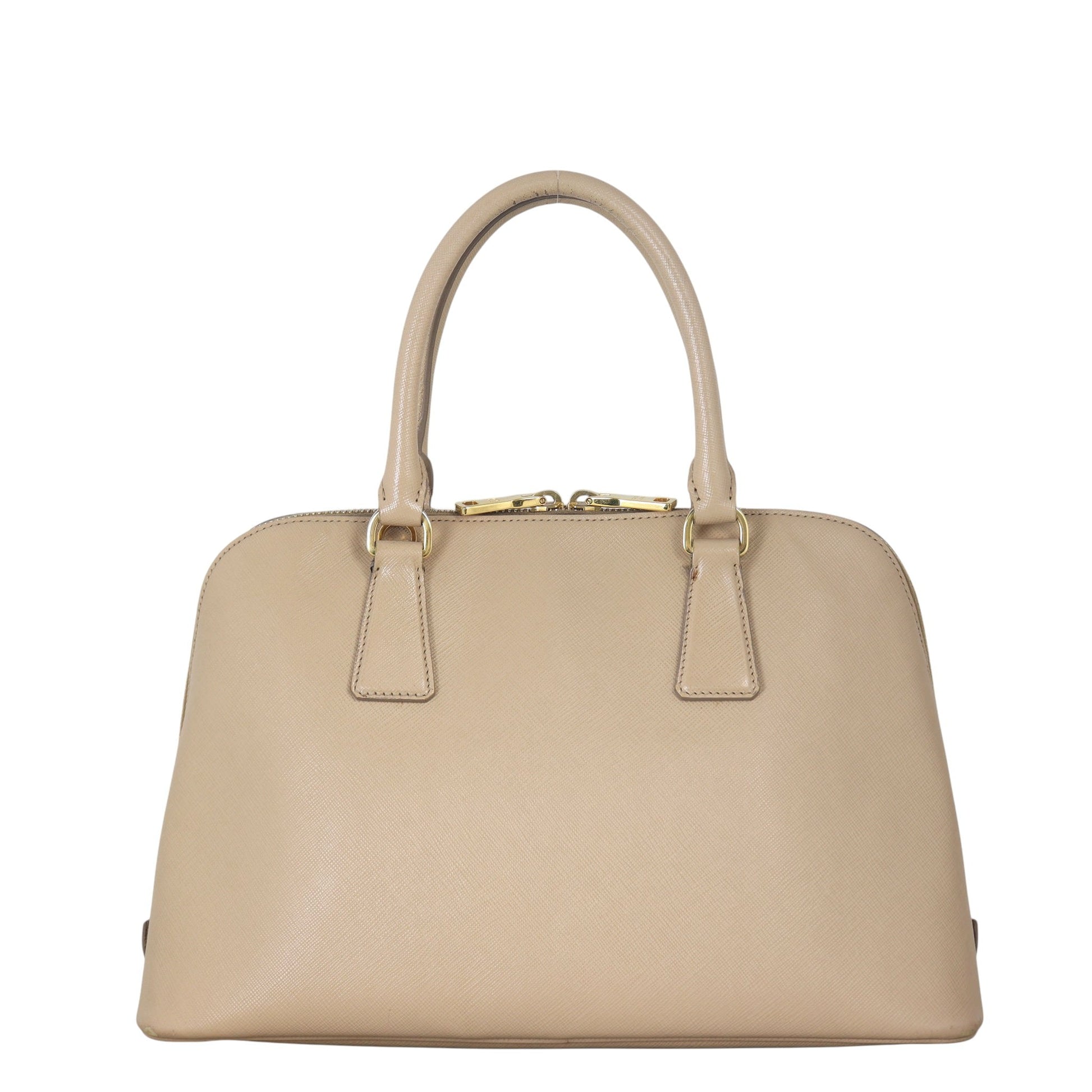 Prada Saffiano Lux Promenade Handbag Medium Travel Bag