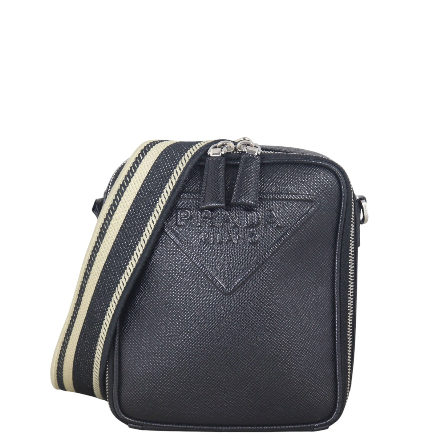 Prada Saffiano Lux Crossbody Handbag Crossbody Bag