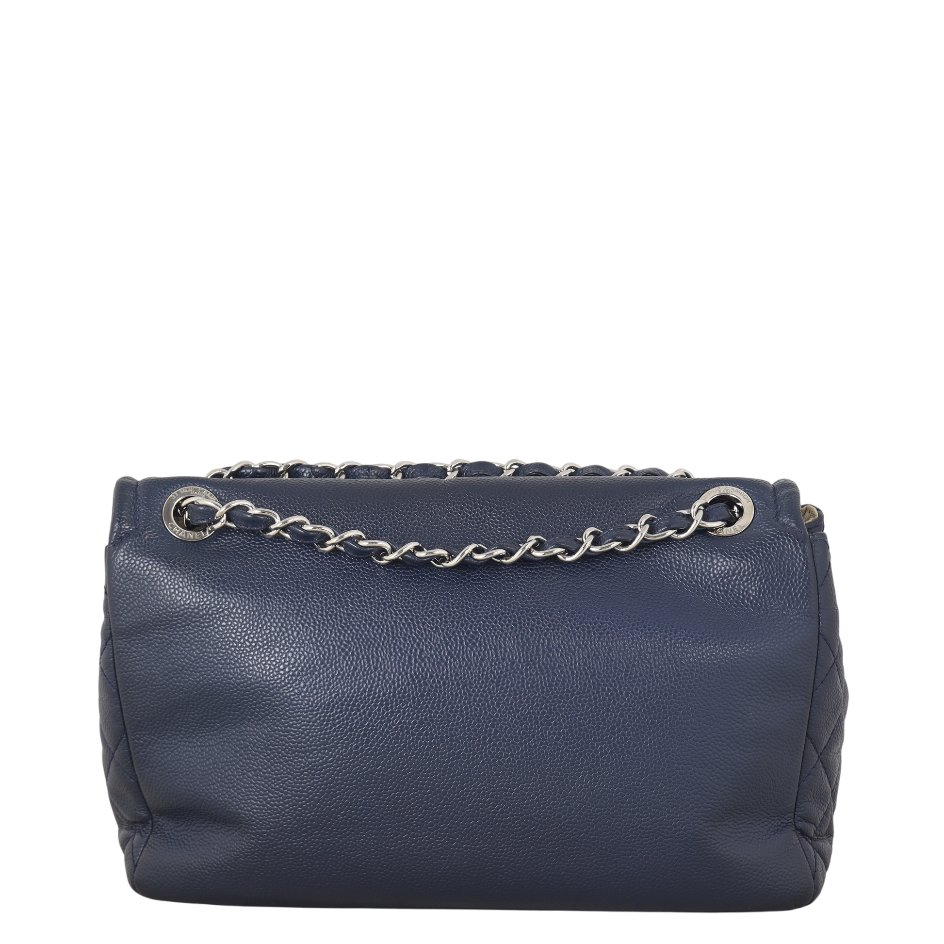 Chanel CC Timeless Bag Blue Flap Crossbody Bag