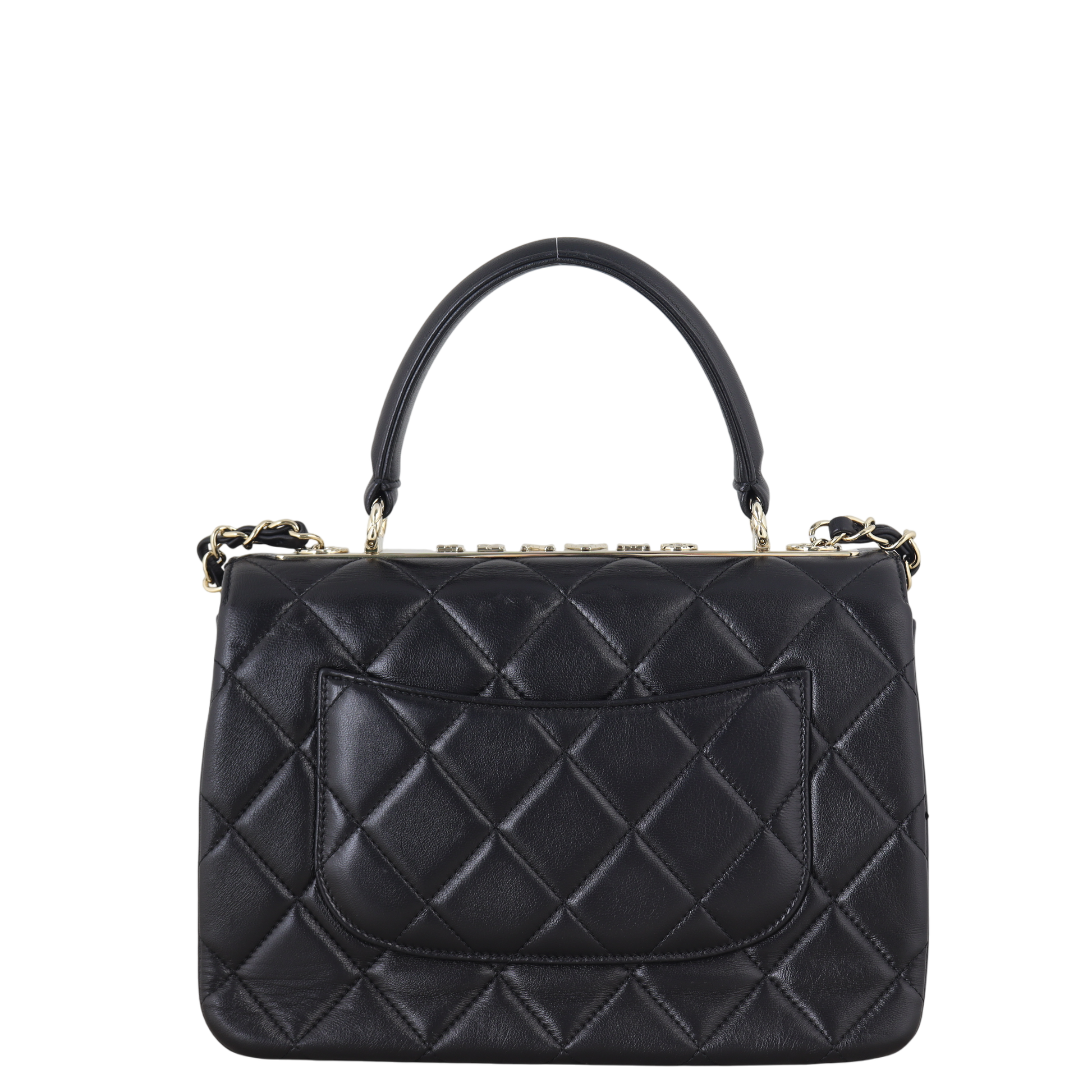 Chanel CC Trendy Handbag Quilted Black Crossbody Bag Small 24112025
