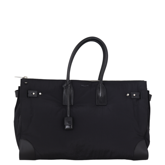 YSL Saint Laurent Saint Laurent 48H Sac De Jour Duffle Nylon Travel Bag