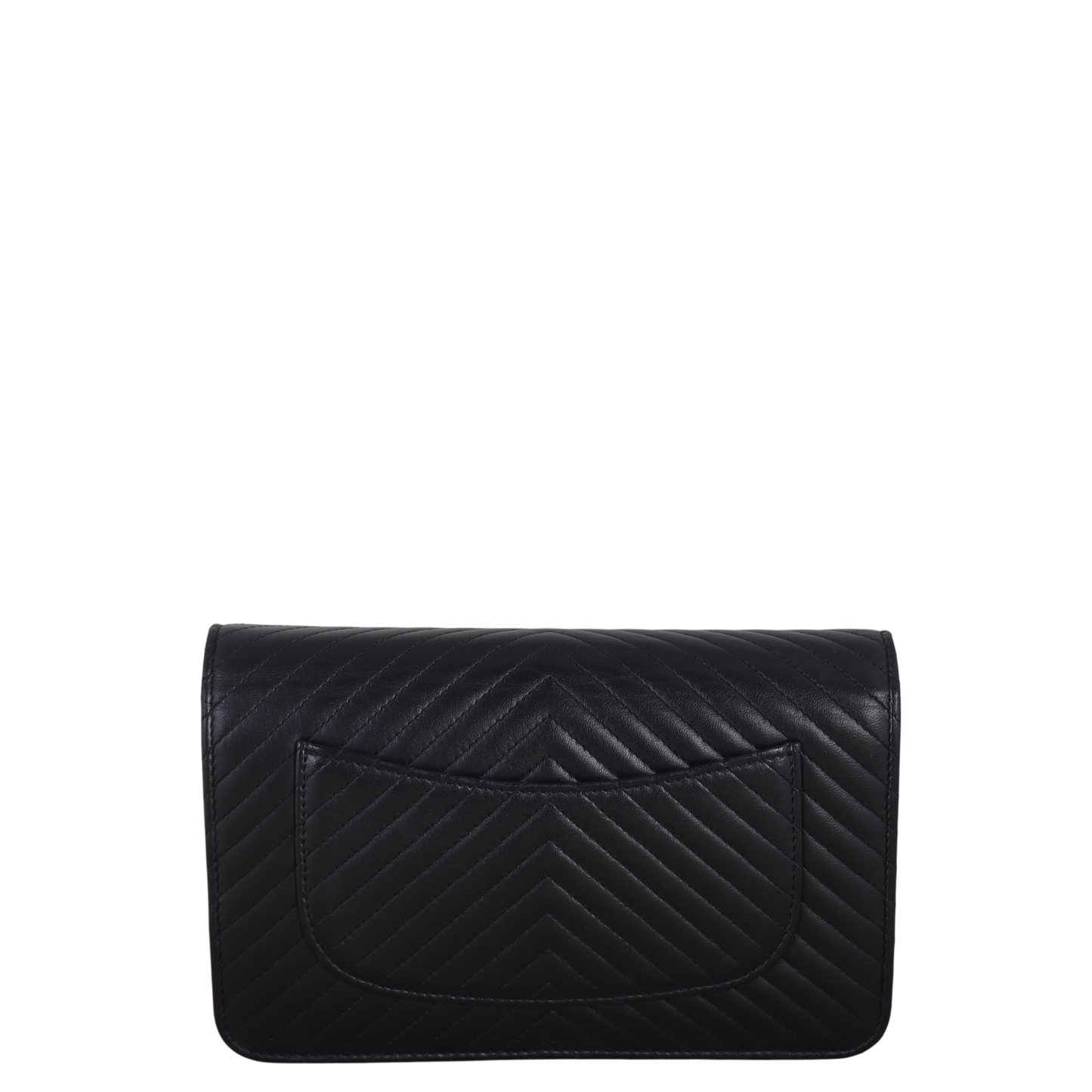 Chanel Classic Wallet on Chevron Handbag Chain Crossbody Bag Chevron 01122025