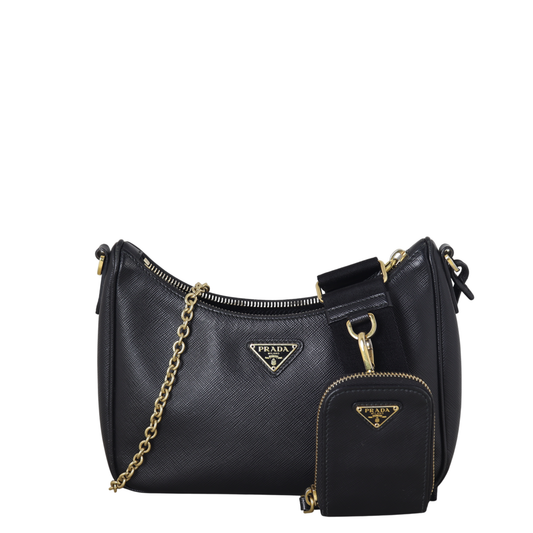 Prada Crossbody Bag Re-edition Shoulder Bag 6 Nylon Saffiano