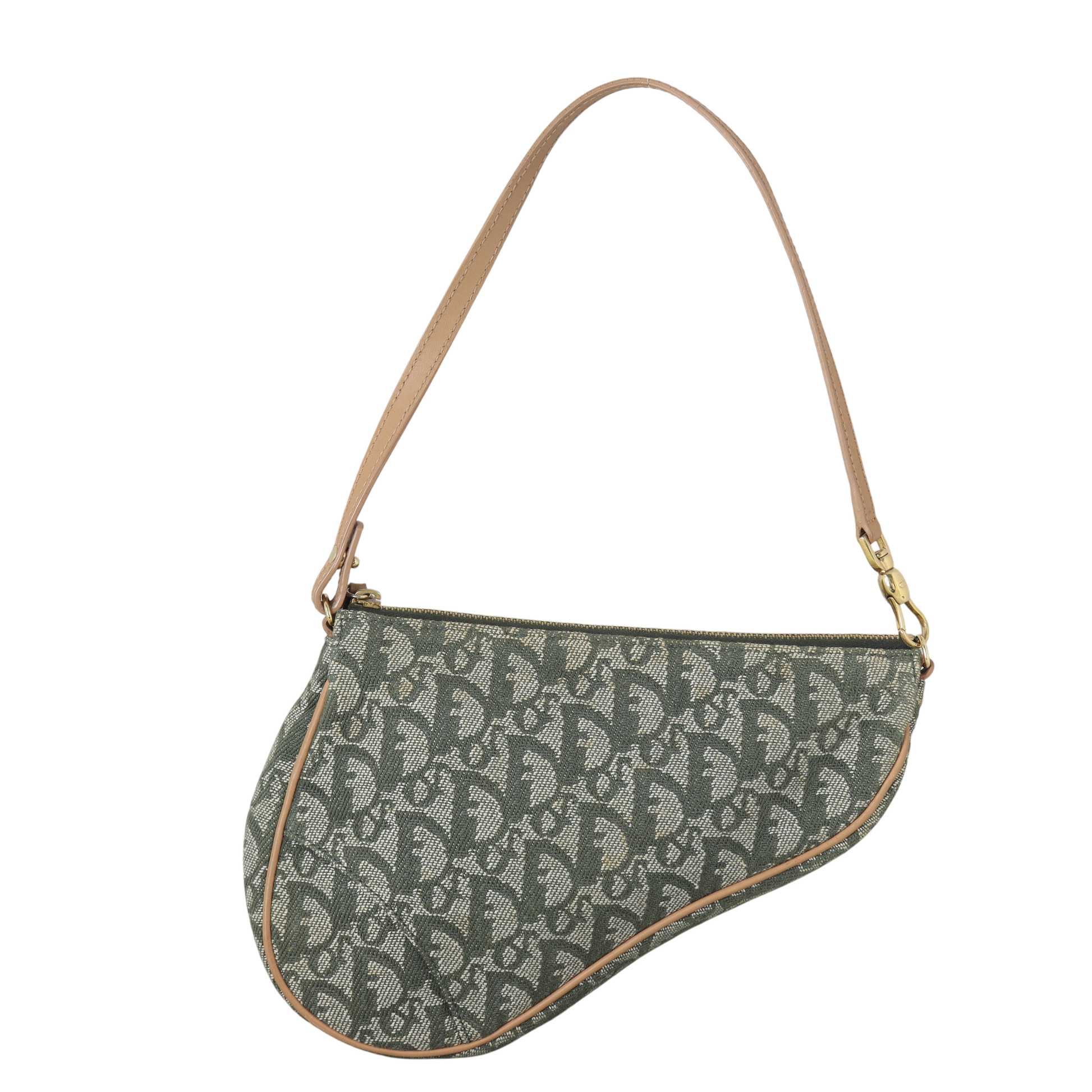 Dior Shoulder Bag Saddle Pochette Oblique Canvas Mini Small