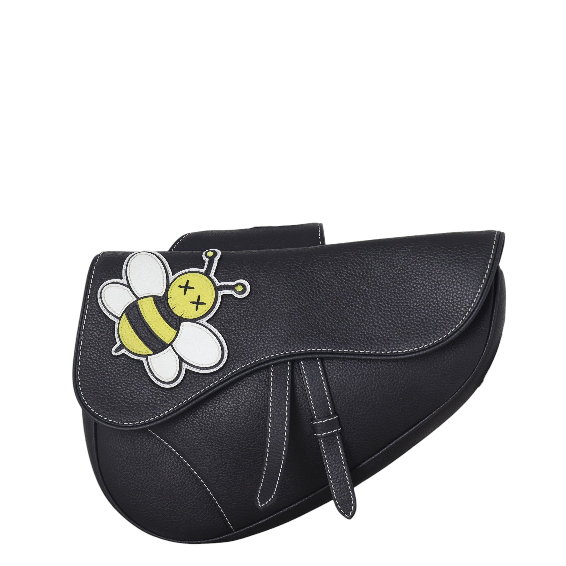 Dior X Kaws Bee Saddle Crossbody Bag
