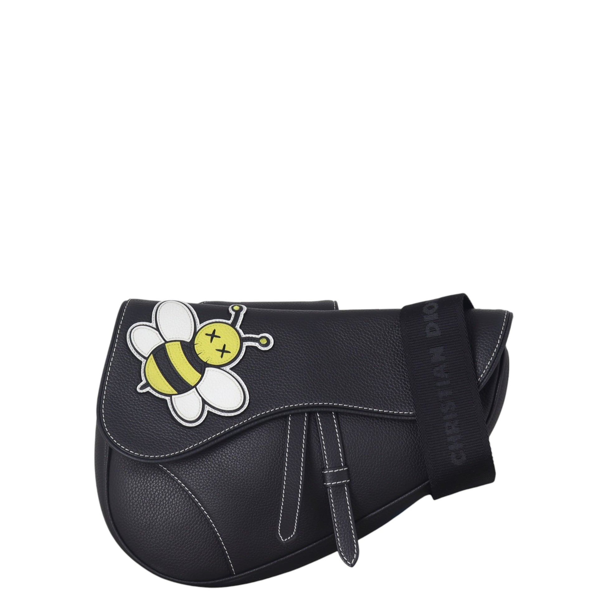 Dior X Kaws Bee Saddle Crossbody Bag