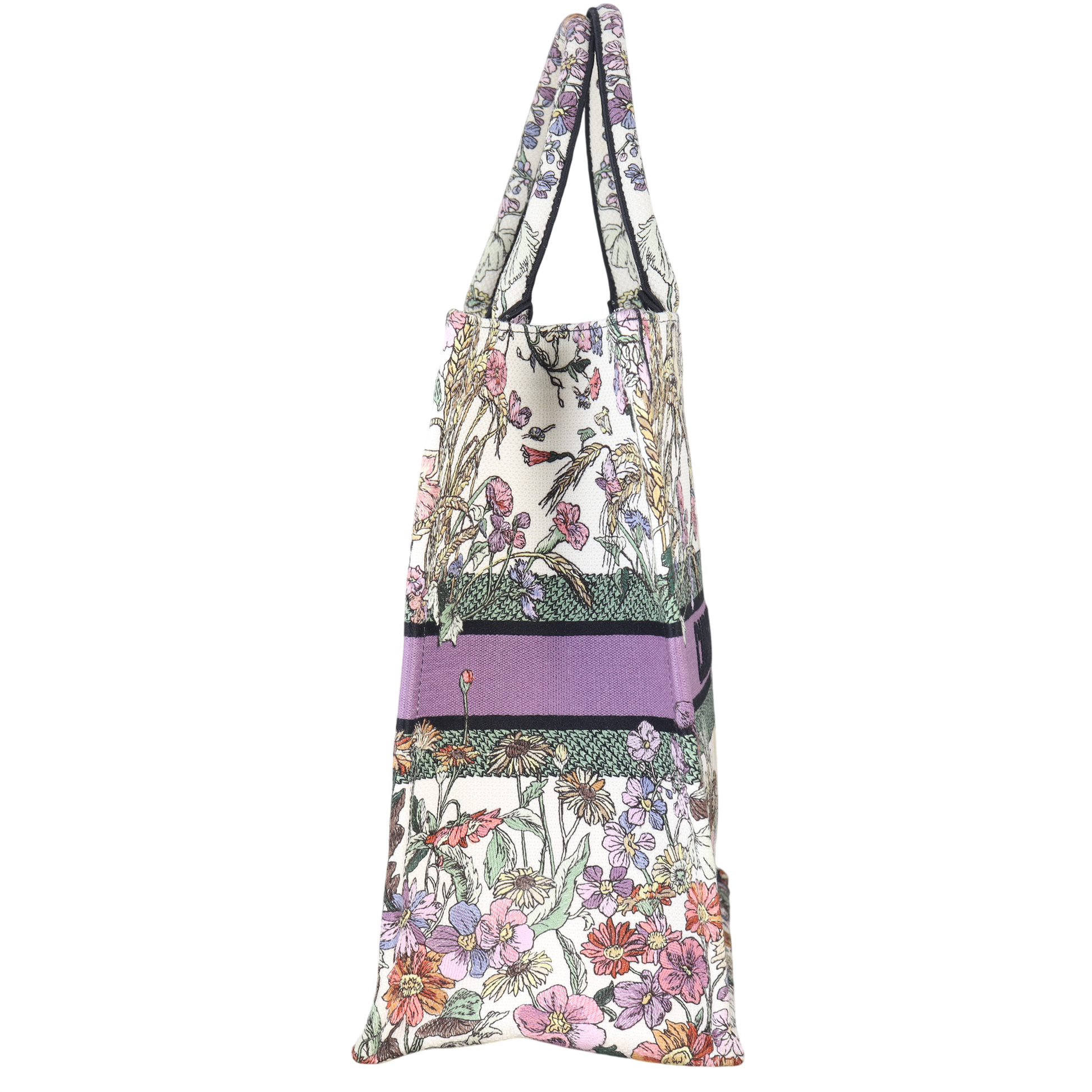 Dior Book Tote Floral Handbag Large Tote Bag