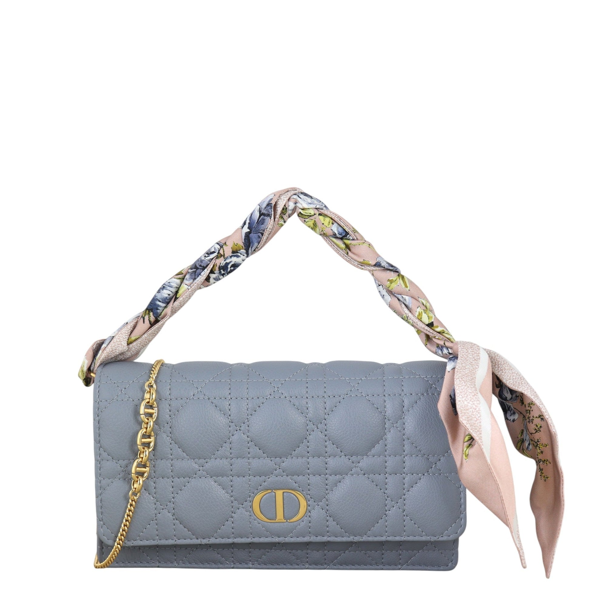 Dior Caro Pouch Handbag Chain Travel Bag