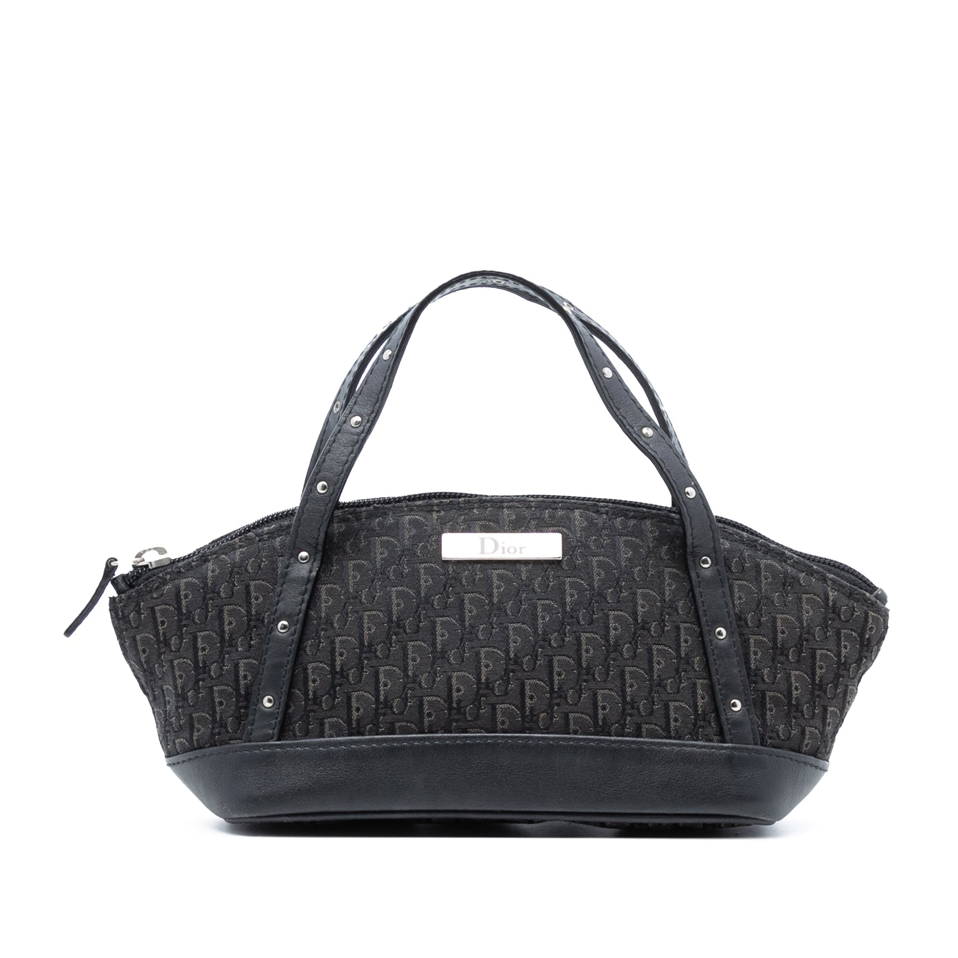 Dior Handbag issimo Trotter Street Chic Canvas Black Mini Mini Bag