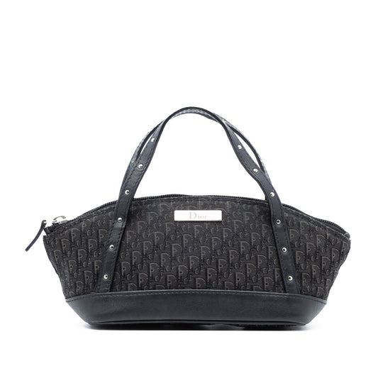 Dior Handbag issimo Trotter Street Chic Canvas Black Mini Mini Bag