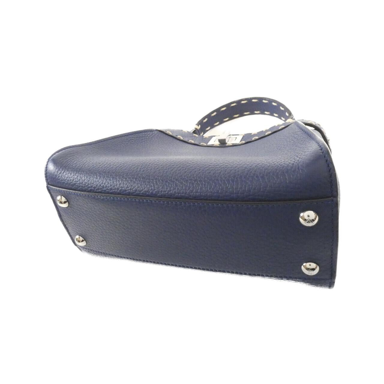 Fendi Selleria Peekaboo Calf Bag Mini Travel Bag
