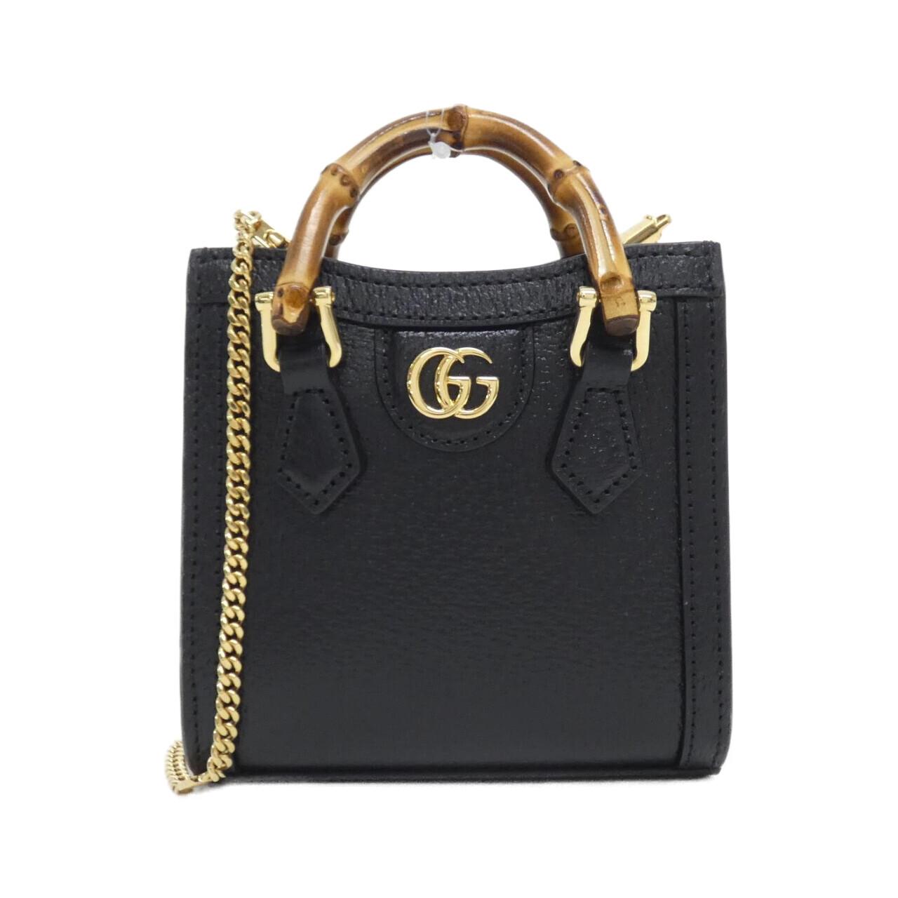 Gucci Diana Bag Leather Travel Bag