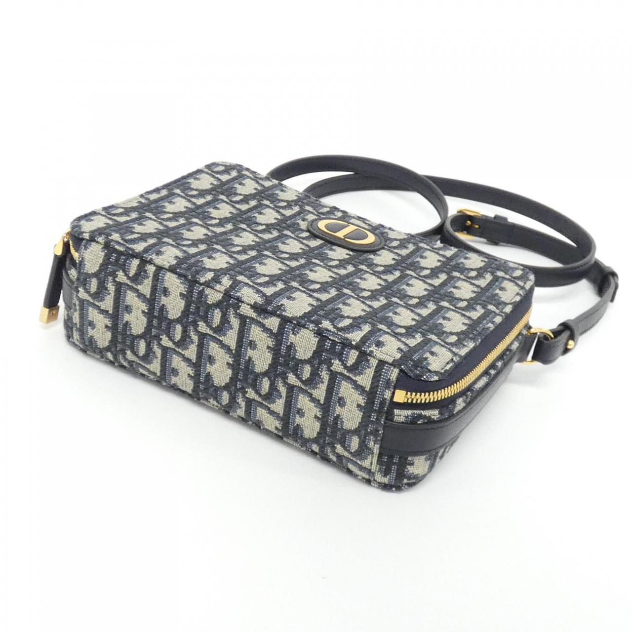Dior Christian Oblique Shoulder Bag Canvas Shoulder Bag 2