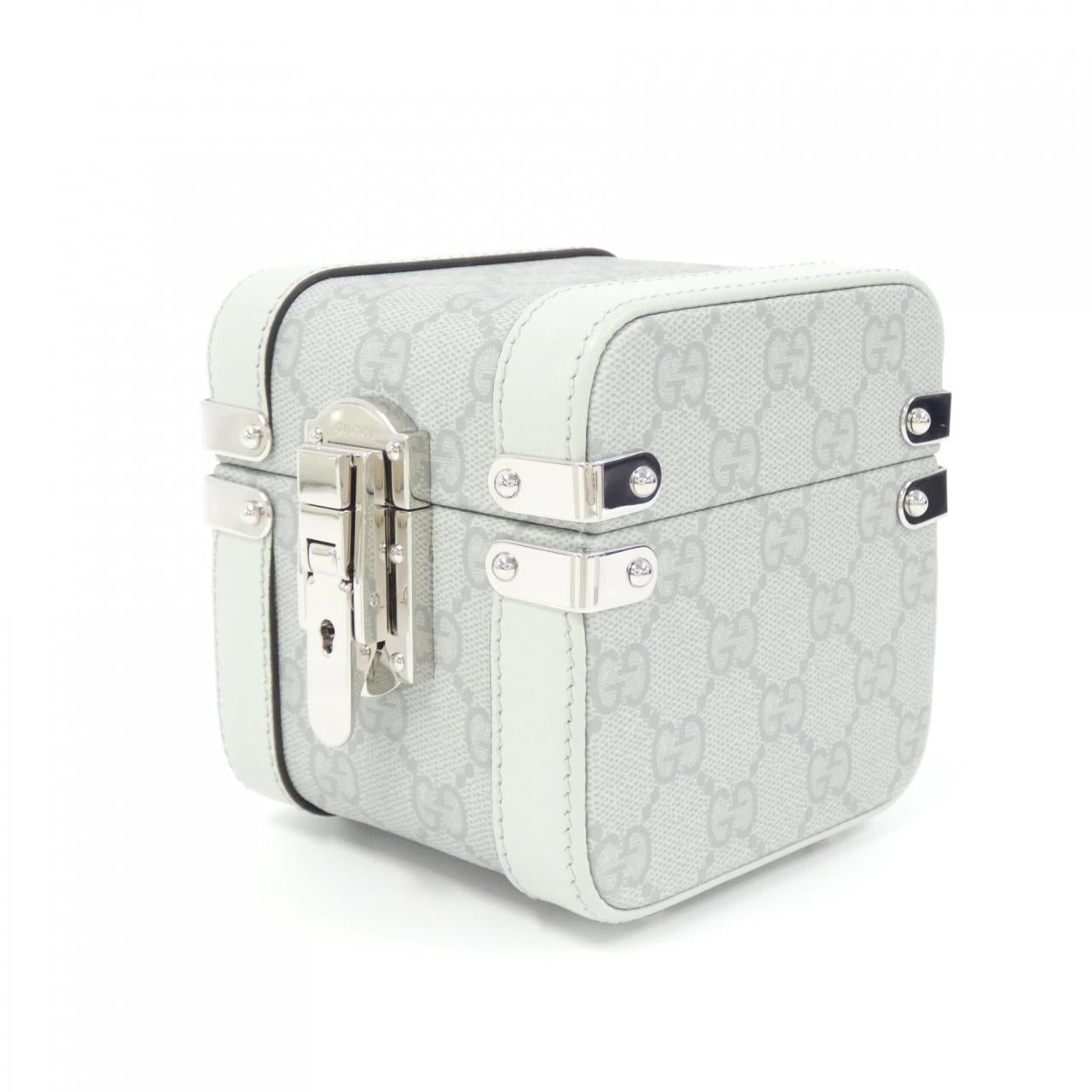 Gucci Ophidia Supreme Beauty Case Handbag Canvas Travel Bag