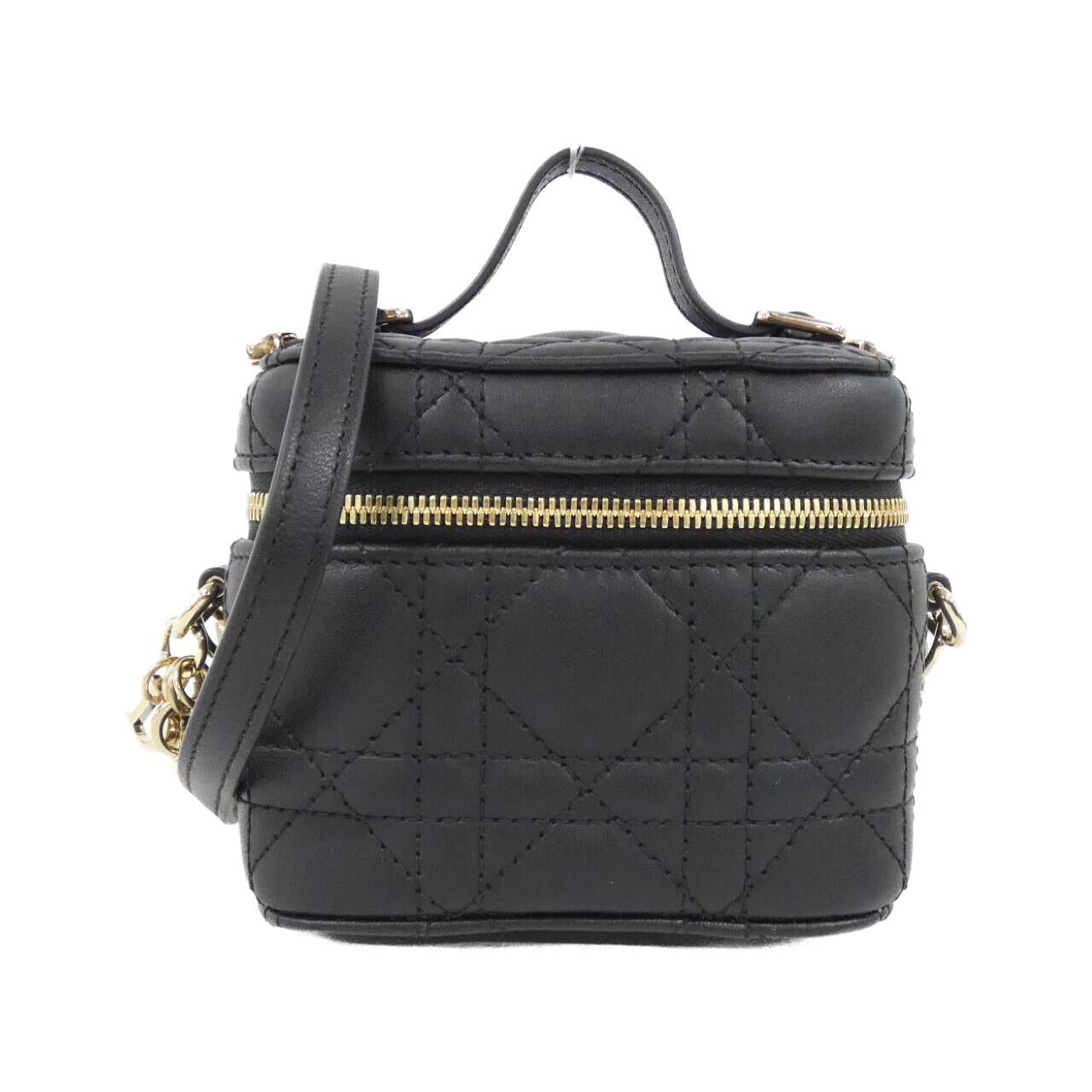 Dior Lady Vanity Case Bag Lambskin Micro Travel Bag