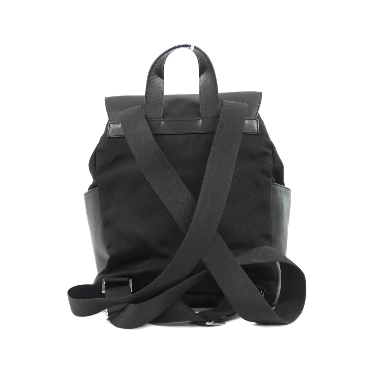 Gucci Backpack Leather Nylon 4
