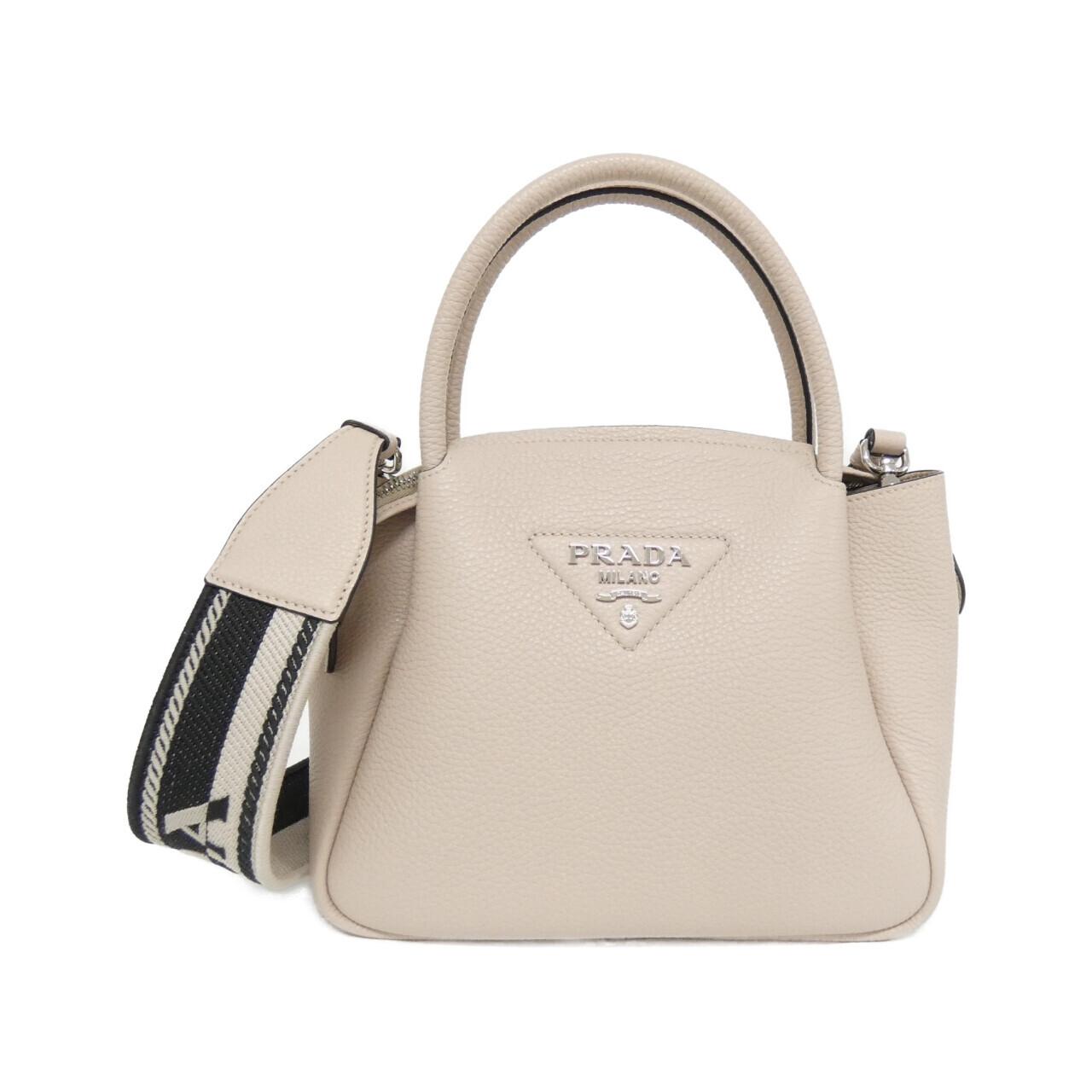 Prada 1Bc145 Vit Daino Soft Shoulder Bag