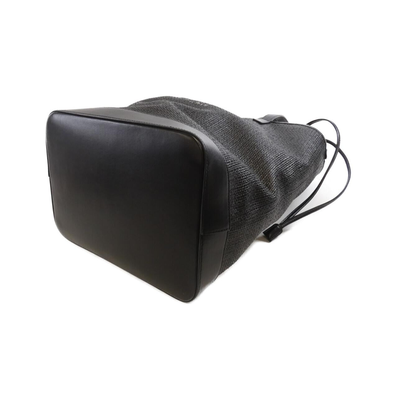 YSL Saint Laurent Teddy Rayon Calf Bag Raffia Travel Bag