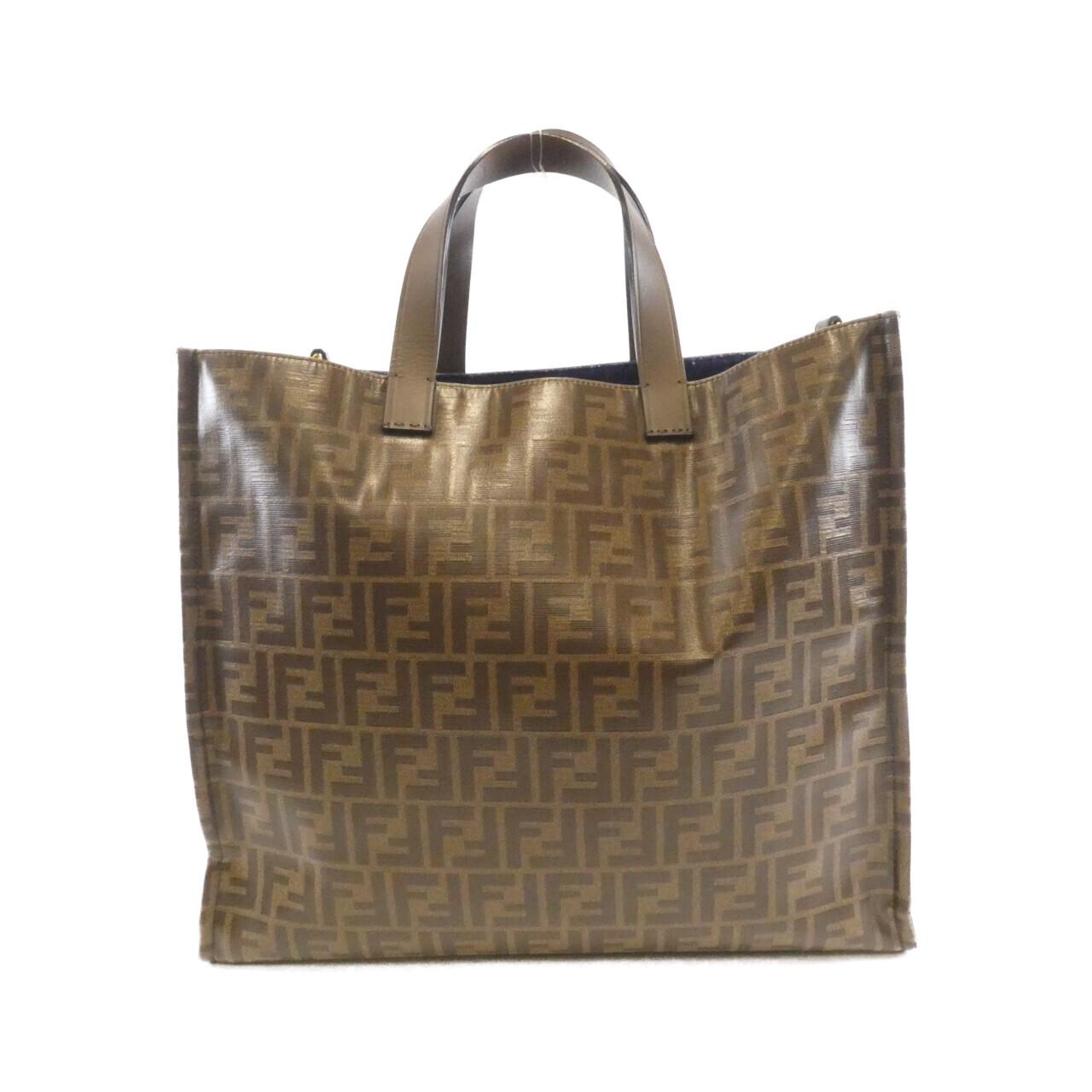 Fendi 8Bh357 Coated Bag Canvas Travel Bag