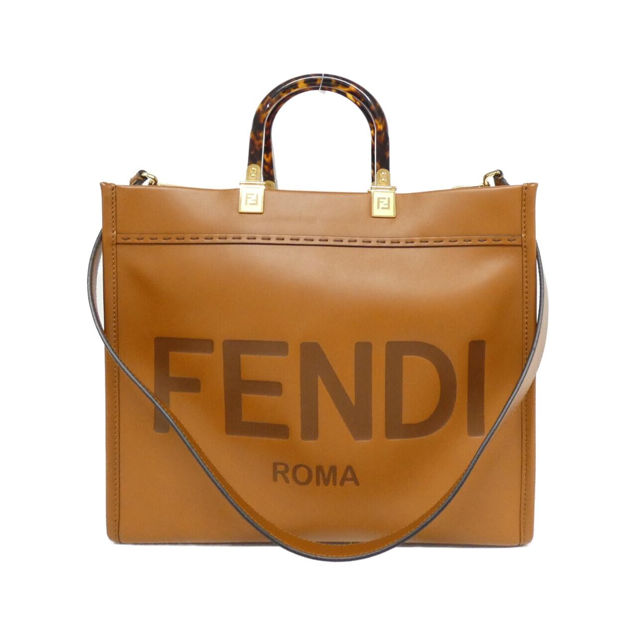 Fendi Sunshine Calf Bag Medium Travel Bag