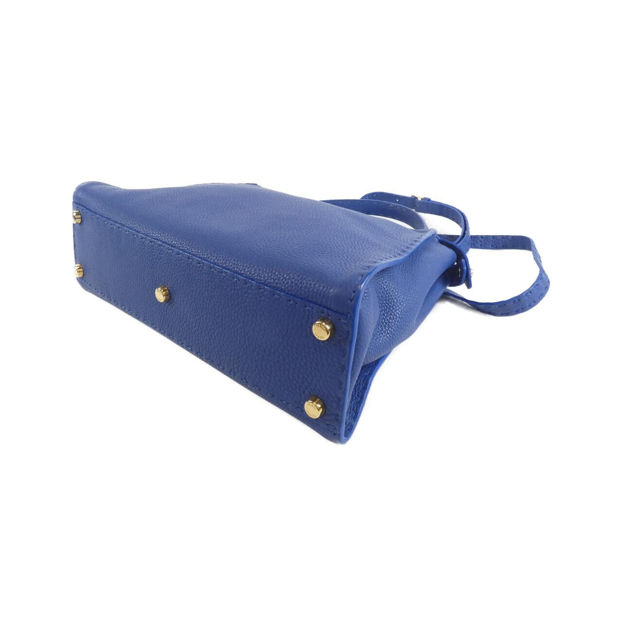 Fendi Selleria Peekaboo Bag Leather Travel Bag