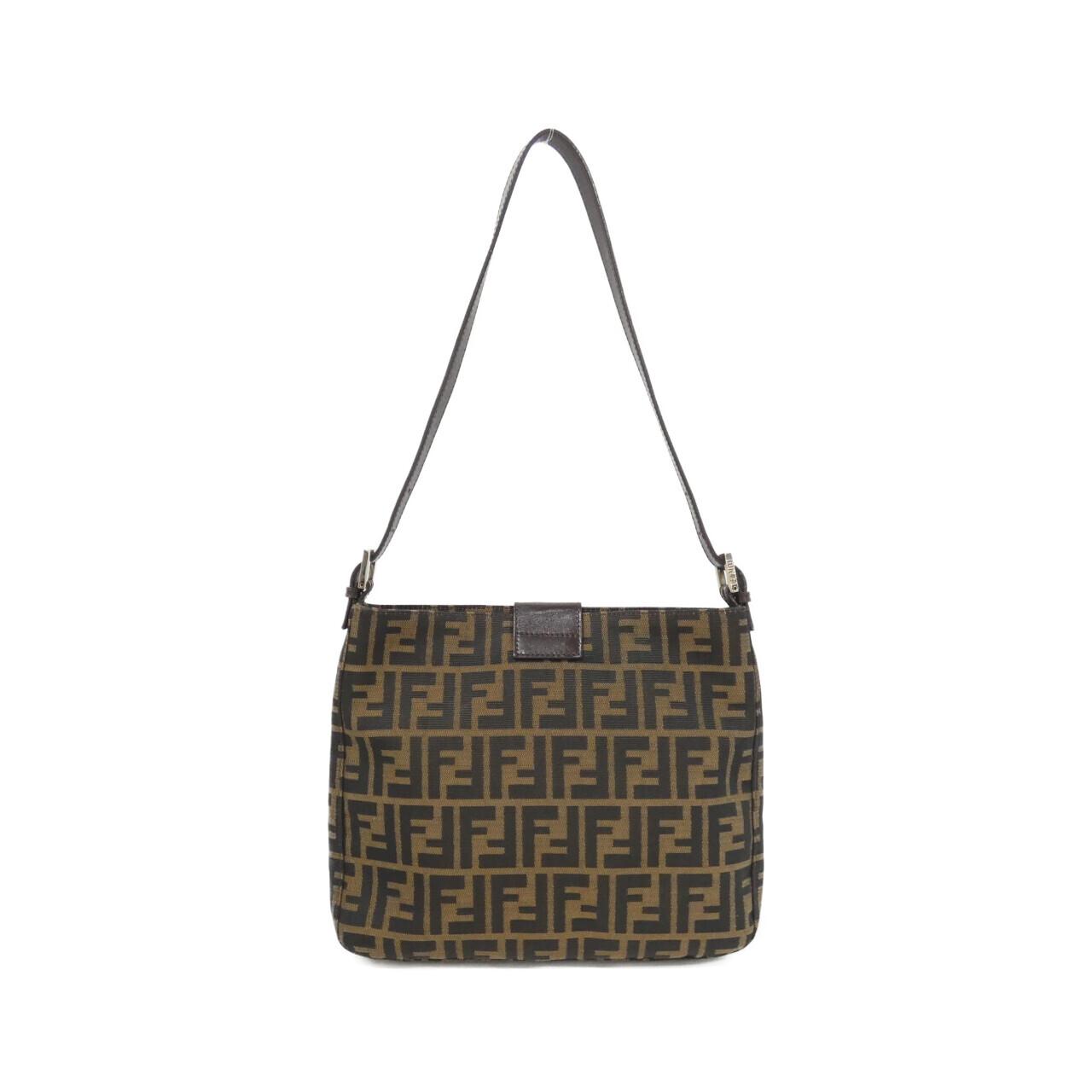 Fendi Shoulder Bag Canvas Canvas Shoulder Bag