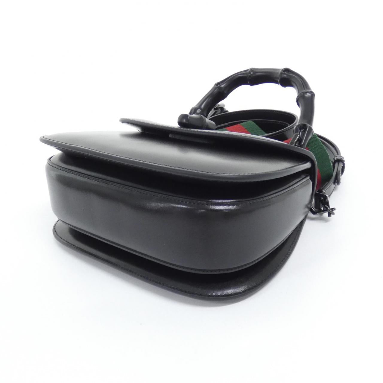 Gucci Bamboo Bag Leather Shoulder Bag