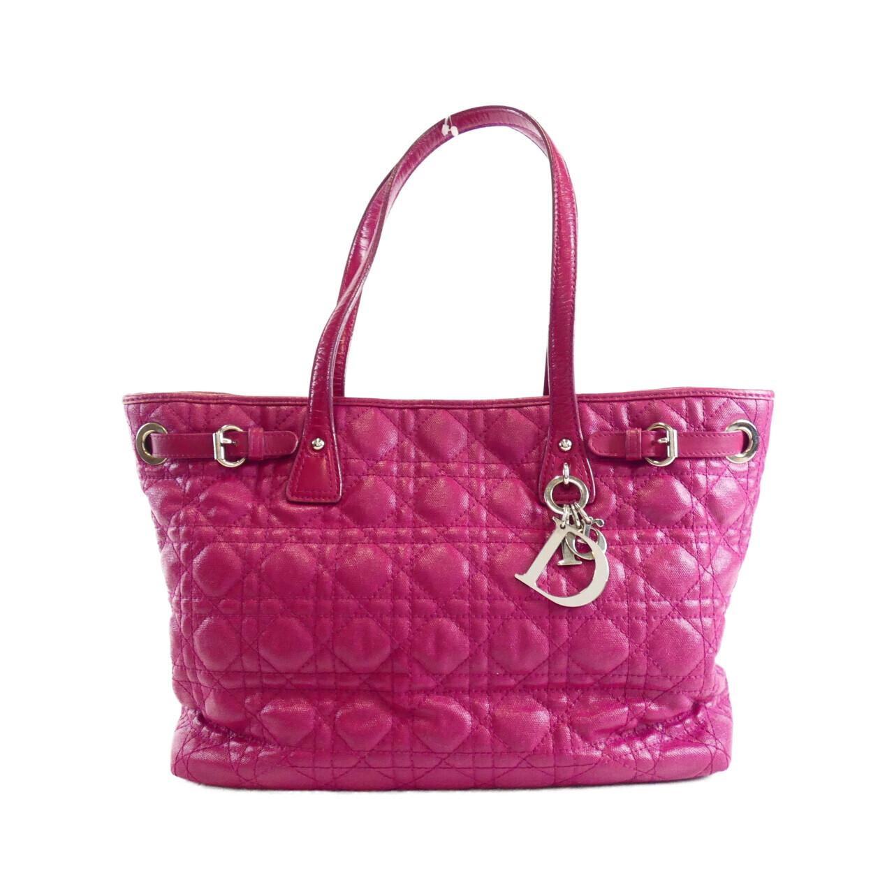 Dior Christian Panarea Coated Bag Canvas Travel Bag
