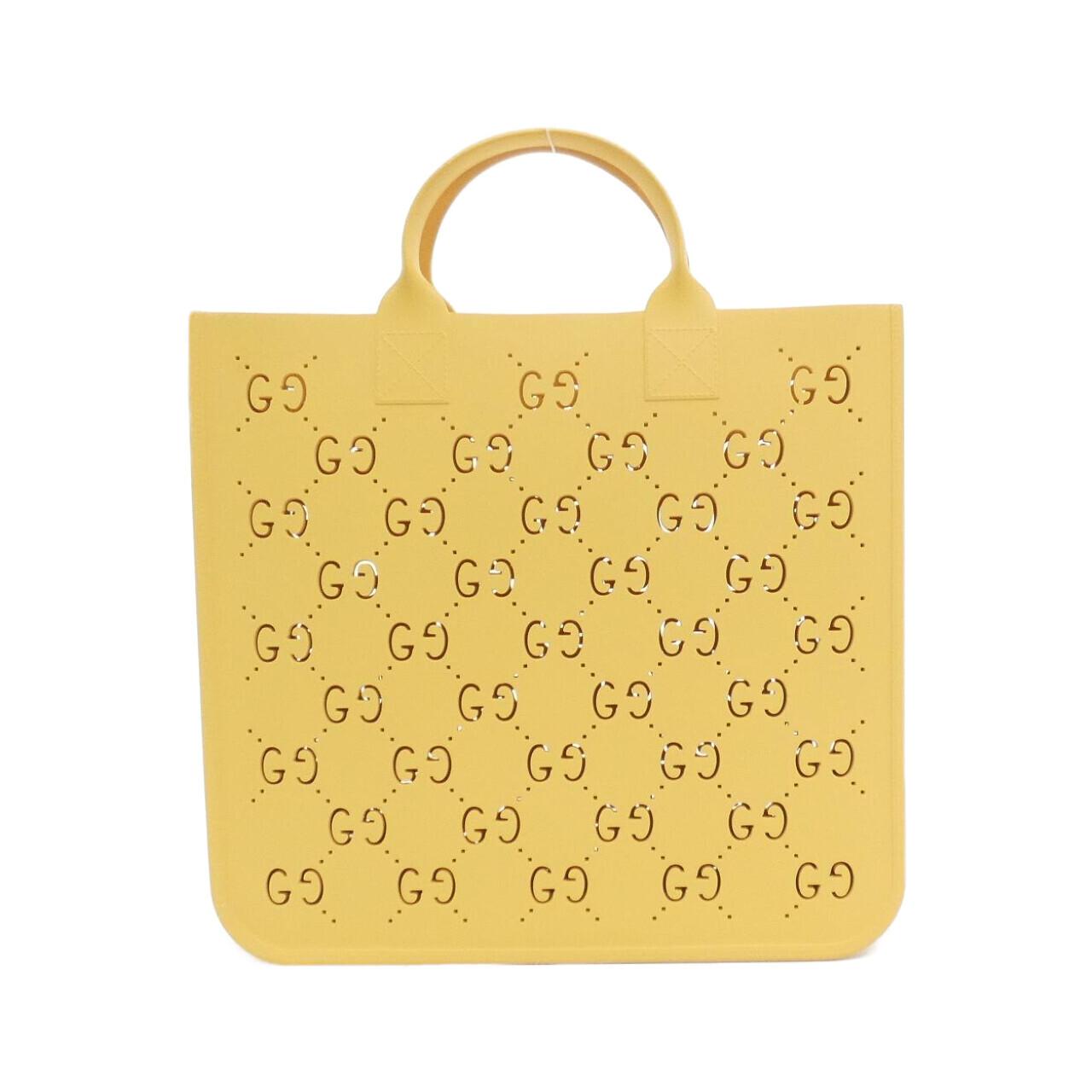 Gucci Cut Out Rubber Bag Travel Bag