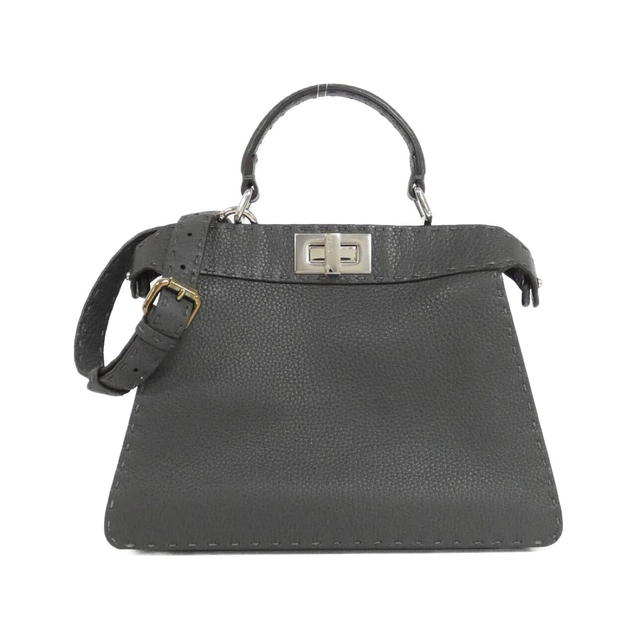 Fendi Selleria Peekaboo Iseeu Calf Handbag Travel Bag