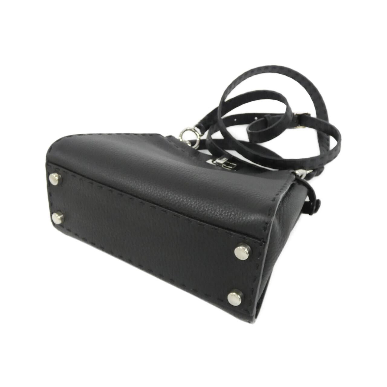 Fendi Selleria Peekaboo Calf Bag Mini Travel Bag Calf Bag 5