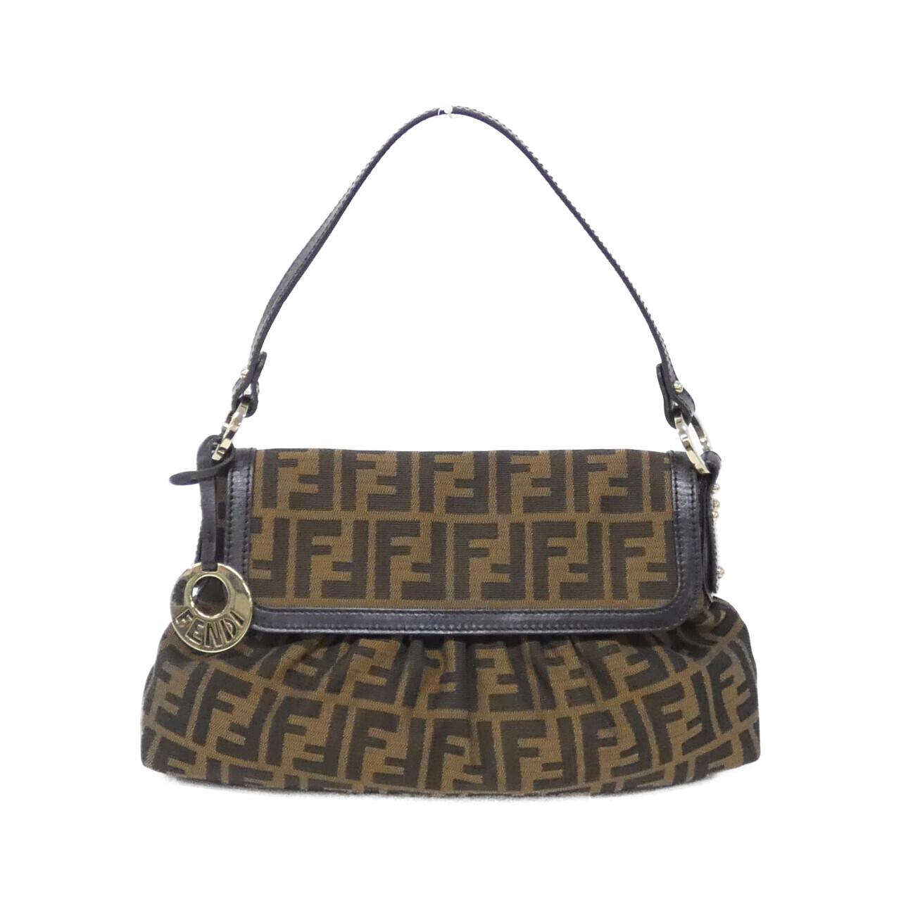 Fendi 8Br445 Jwu Shoulder Bag Canvas