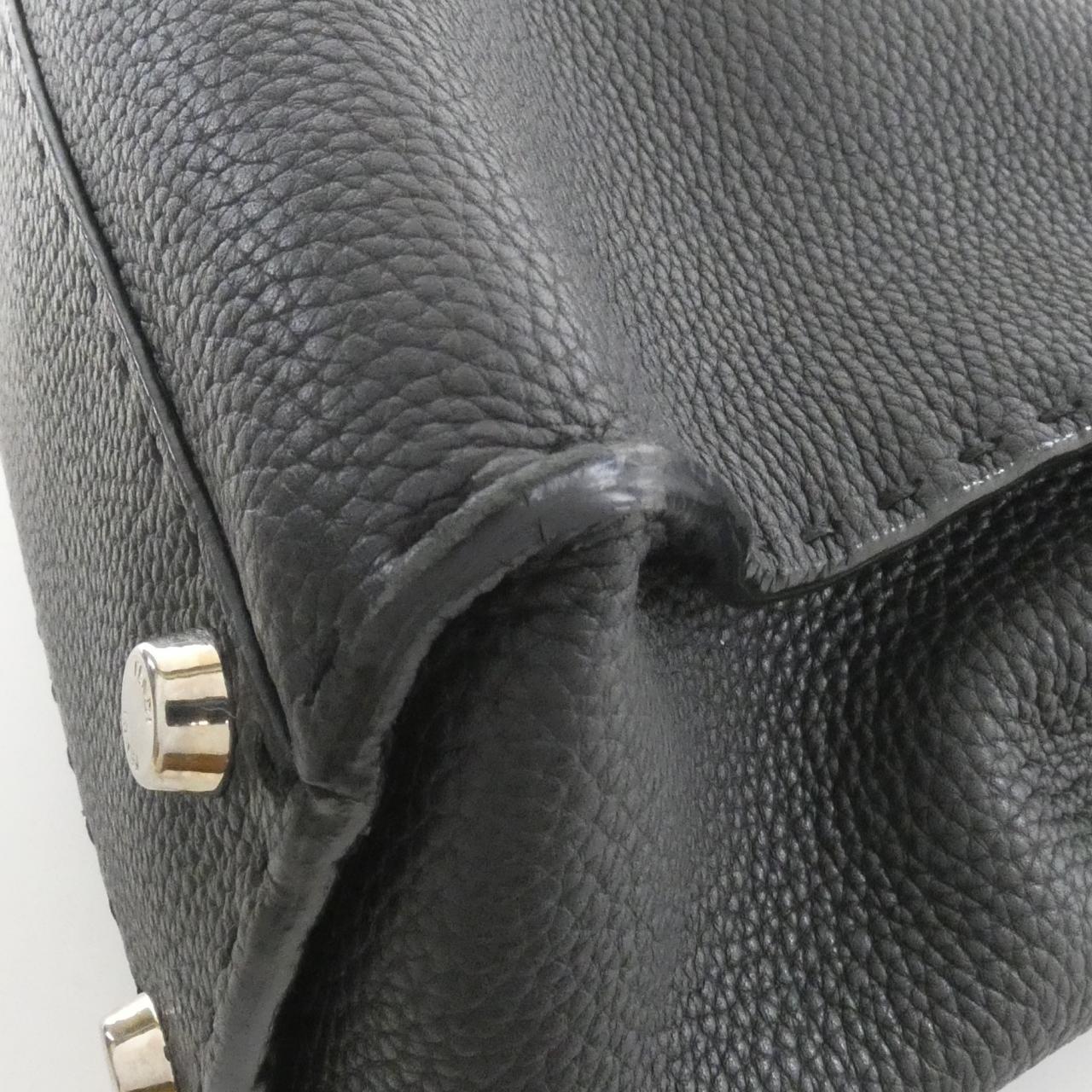 Fendi Selleria Peekaboo Bag Leather Travel Bag Leather Bag 1