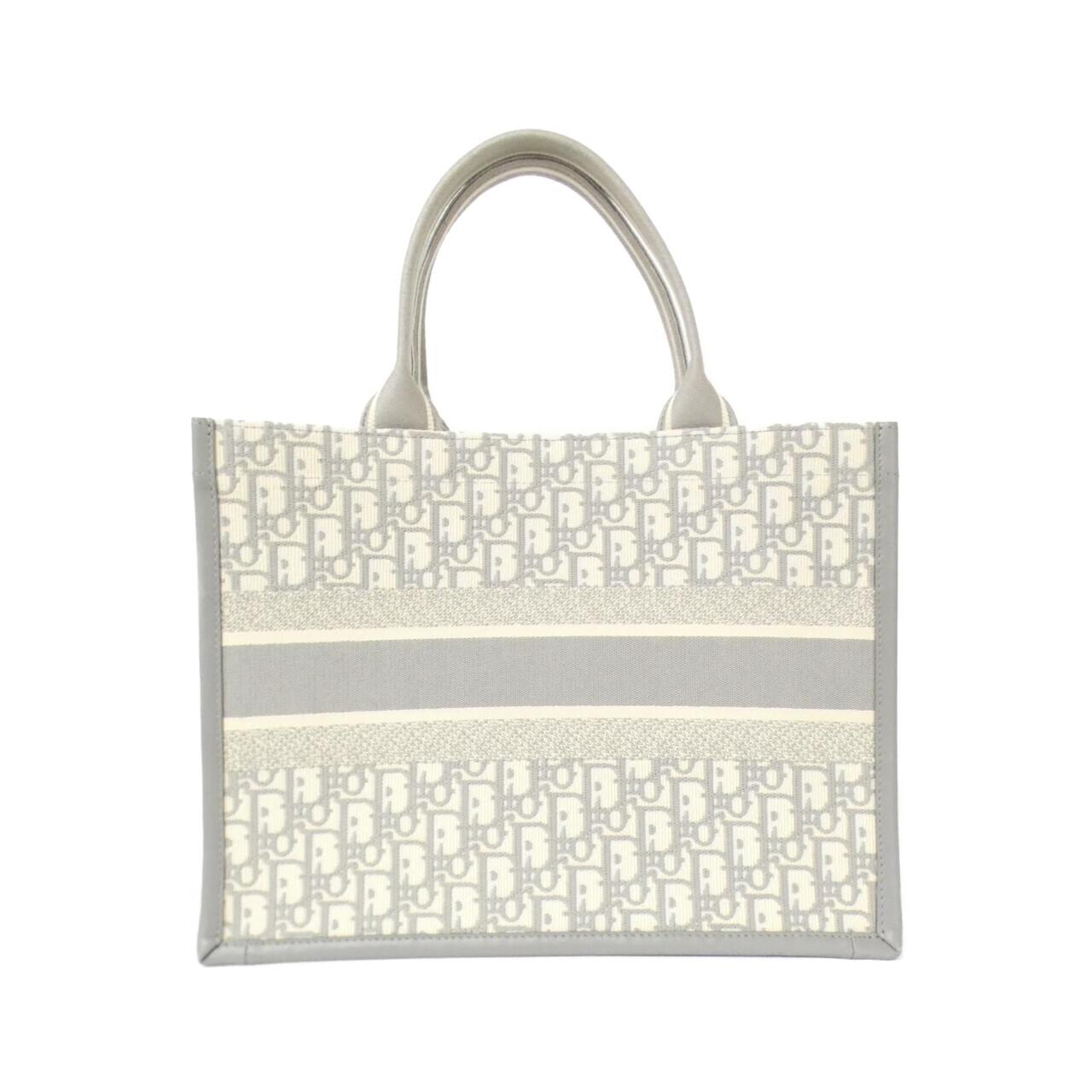 Dior Oblique Book Tote Calf Bag Canvas Tote Bag
