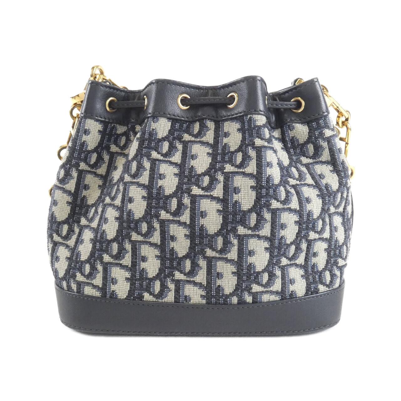 Dior Christian Oblique Shoulder Bag Canvas