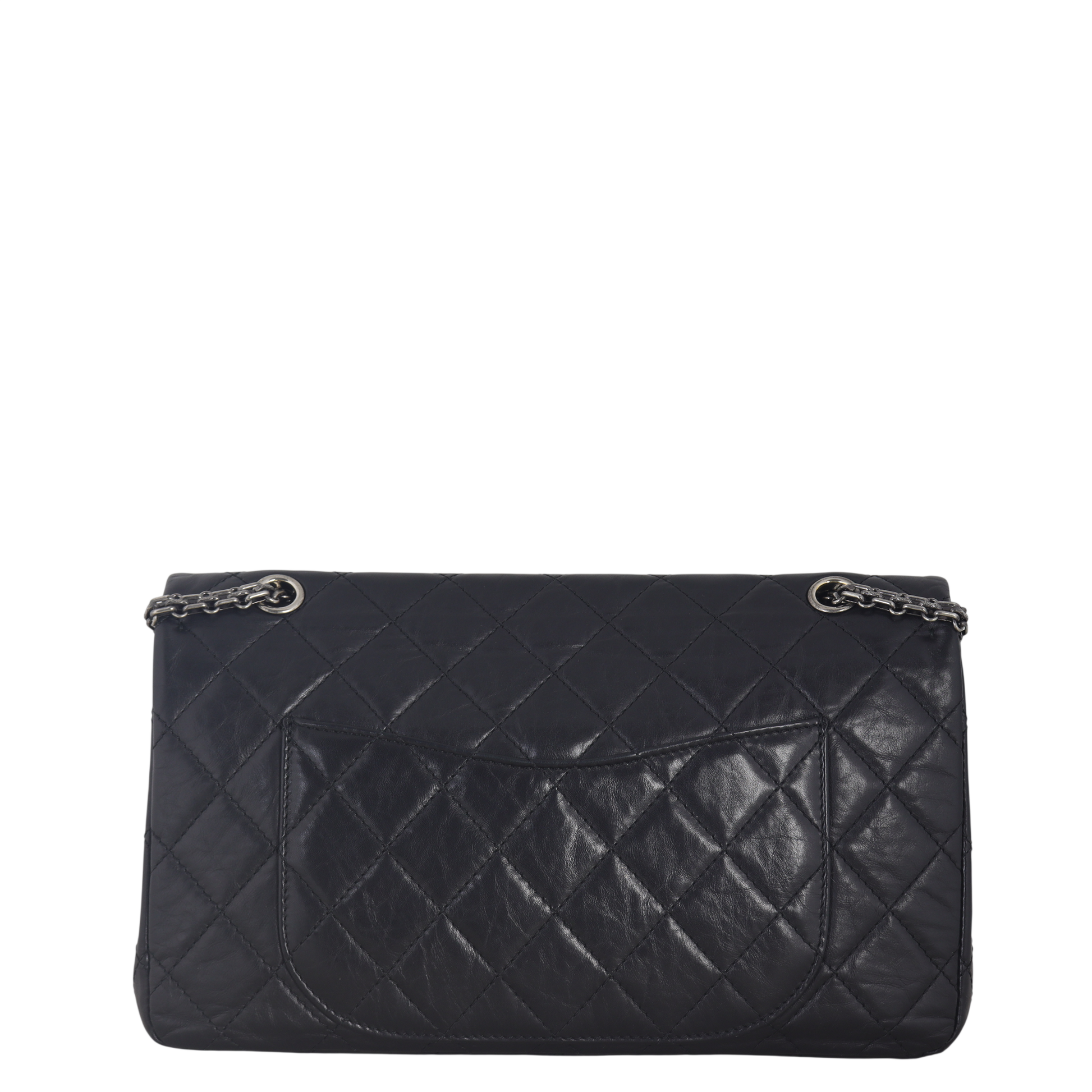 Chanel 2.55 Reissue 227 Double Bag Quilted Black Crossbody Bag Bag 16122025
