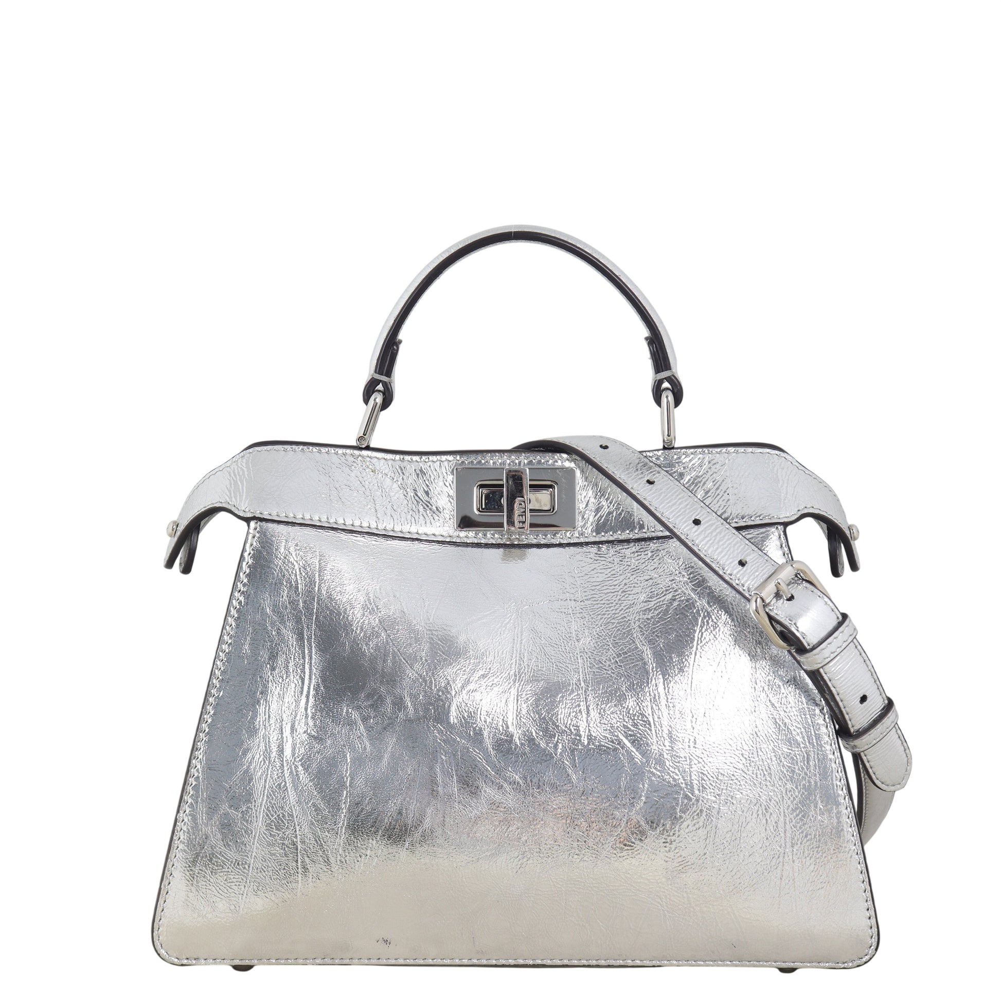 Fendi Shoulder Bag Peekaboo ISeeU 3 Small