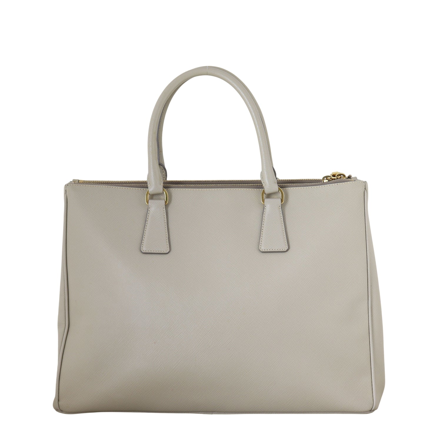 Prada Saffiano Lux Galleria Double Zip Tote Handbag Large Tote Bag