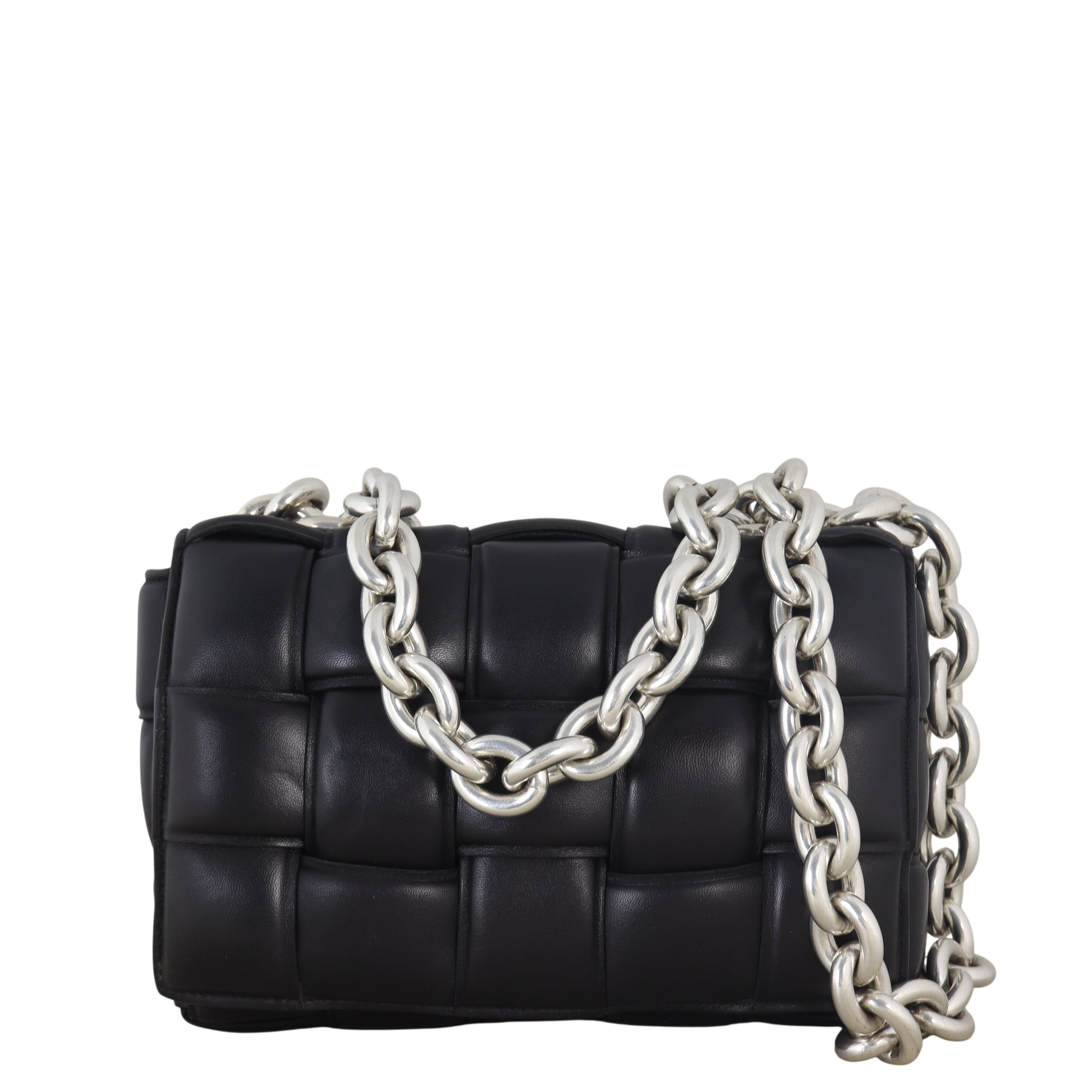 Bottega Veneta Padded Cassette Bag Chain Crossbody Bag