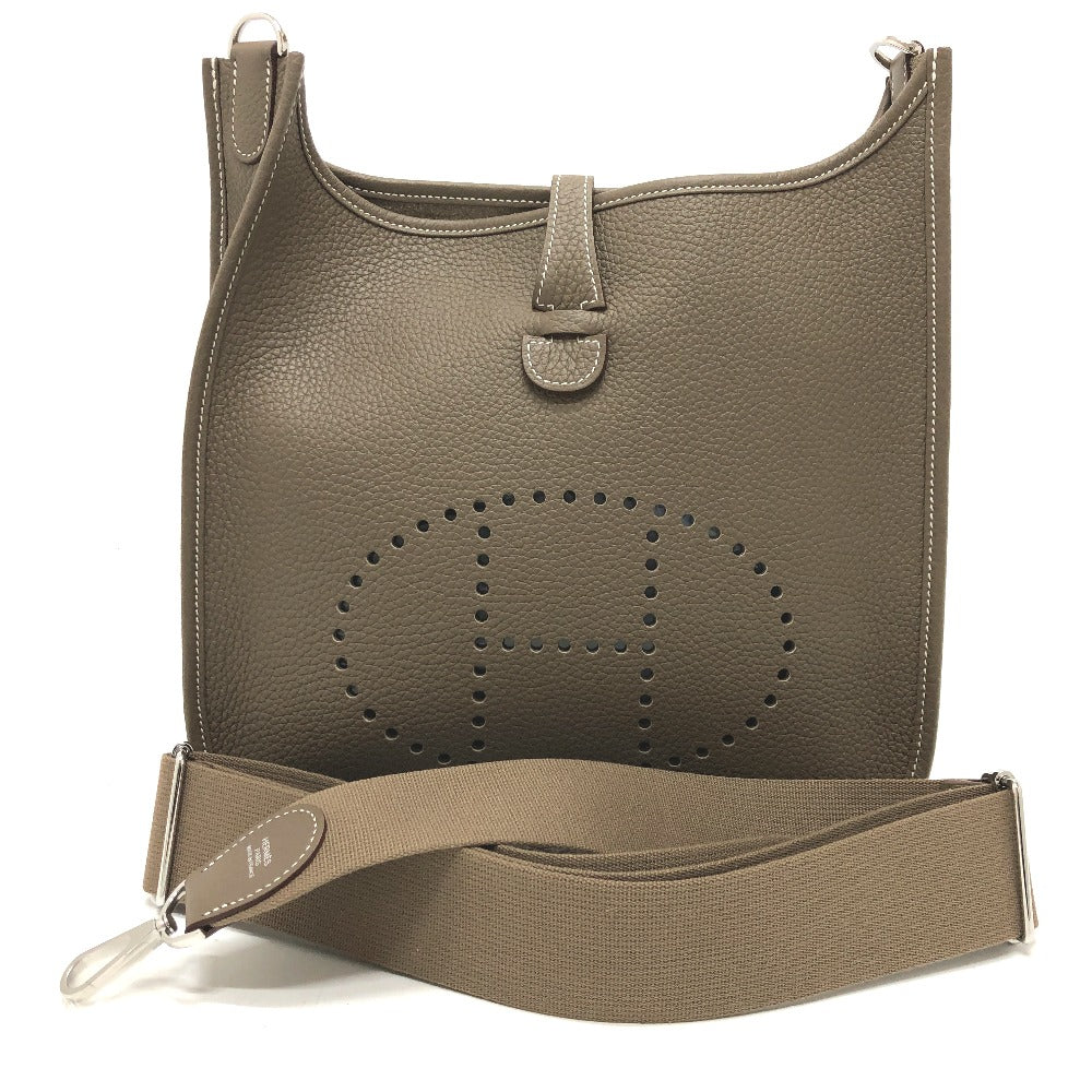 Shoulder Bag Taurillon Clemence Evelyn Pm Trois Brown