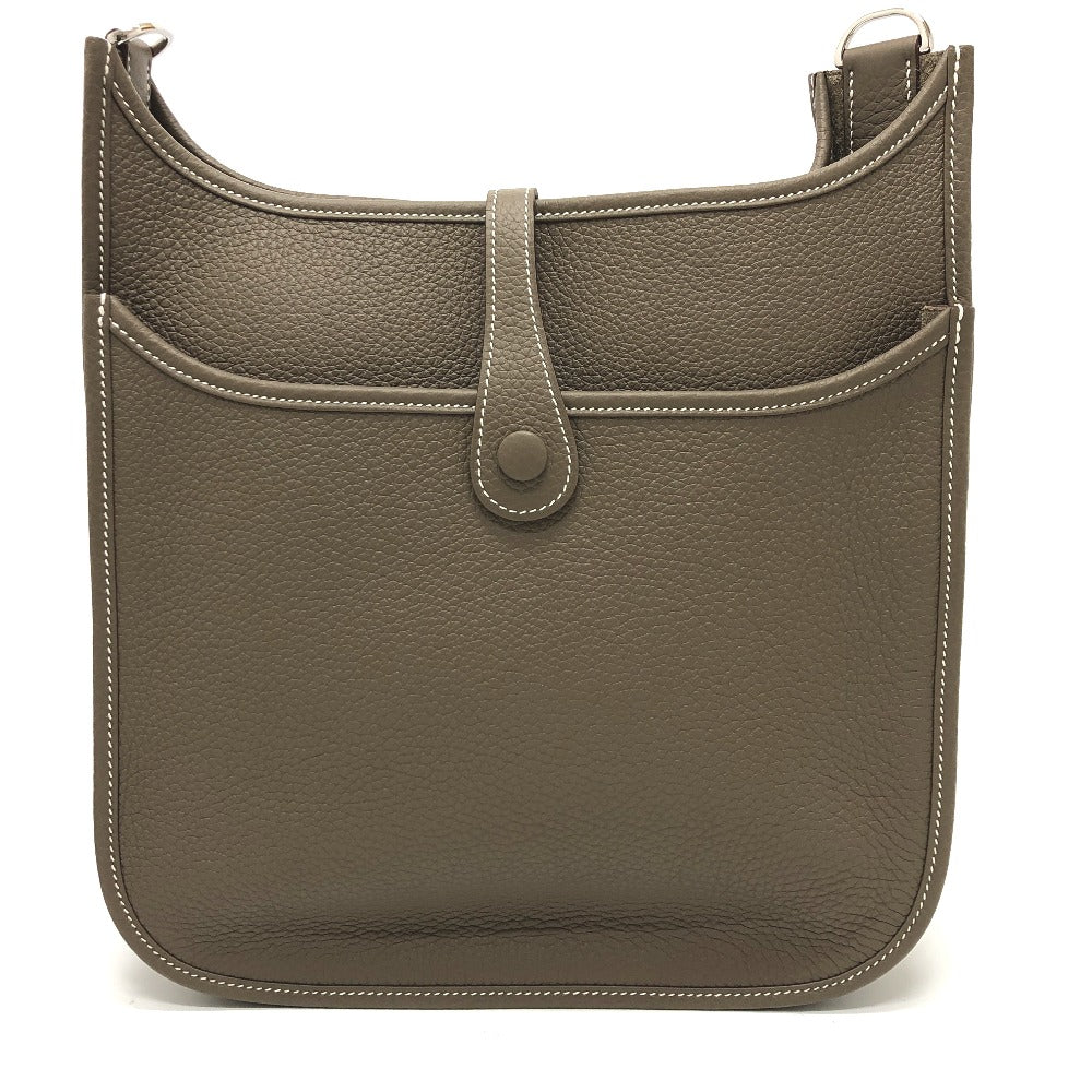 Shoulder Bag Taurillon Clemence Evelyn Pm Trois Brown