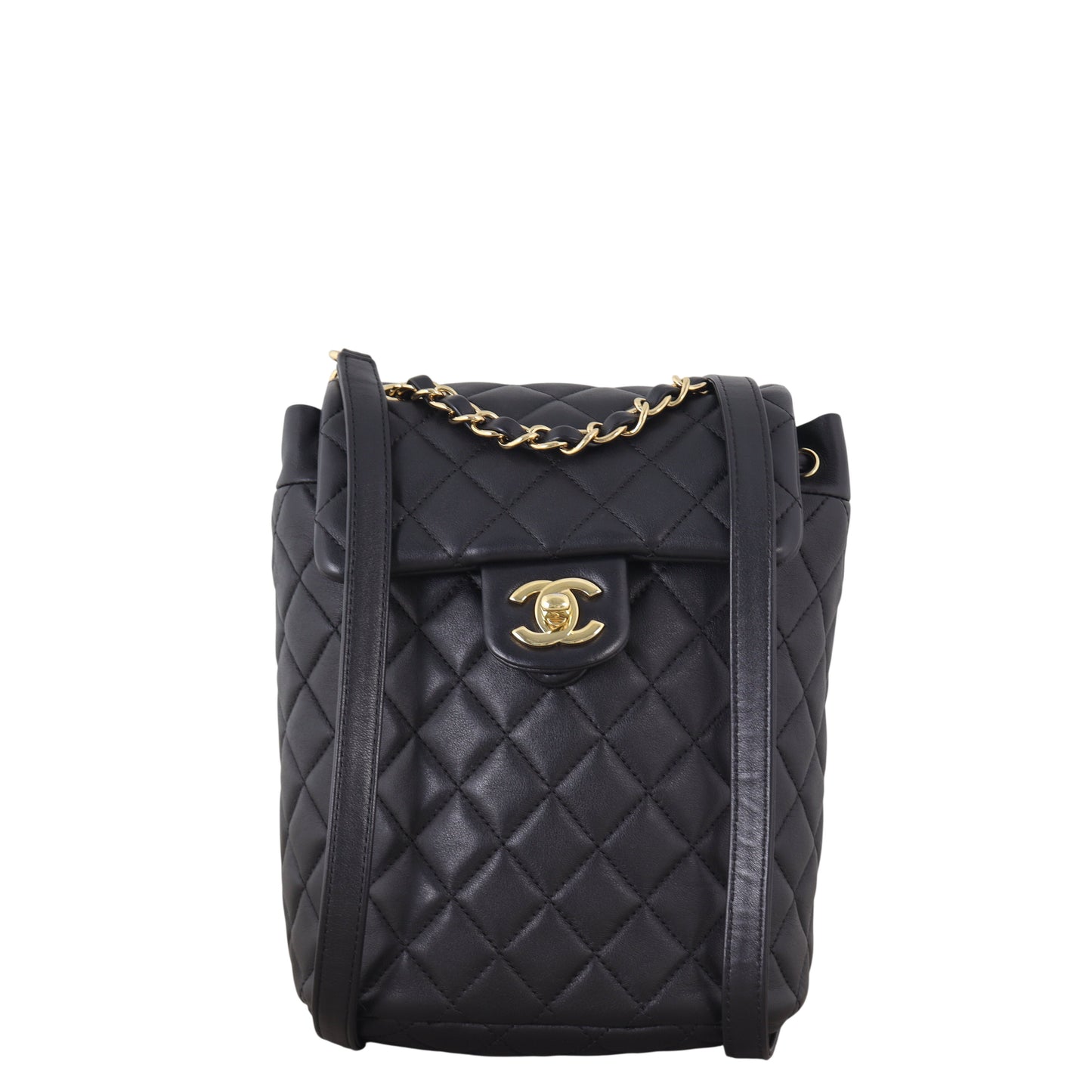 Chanel Urban Spirit Backpack Small Quilted Black