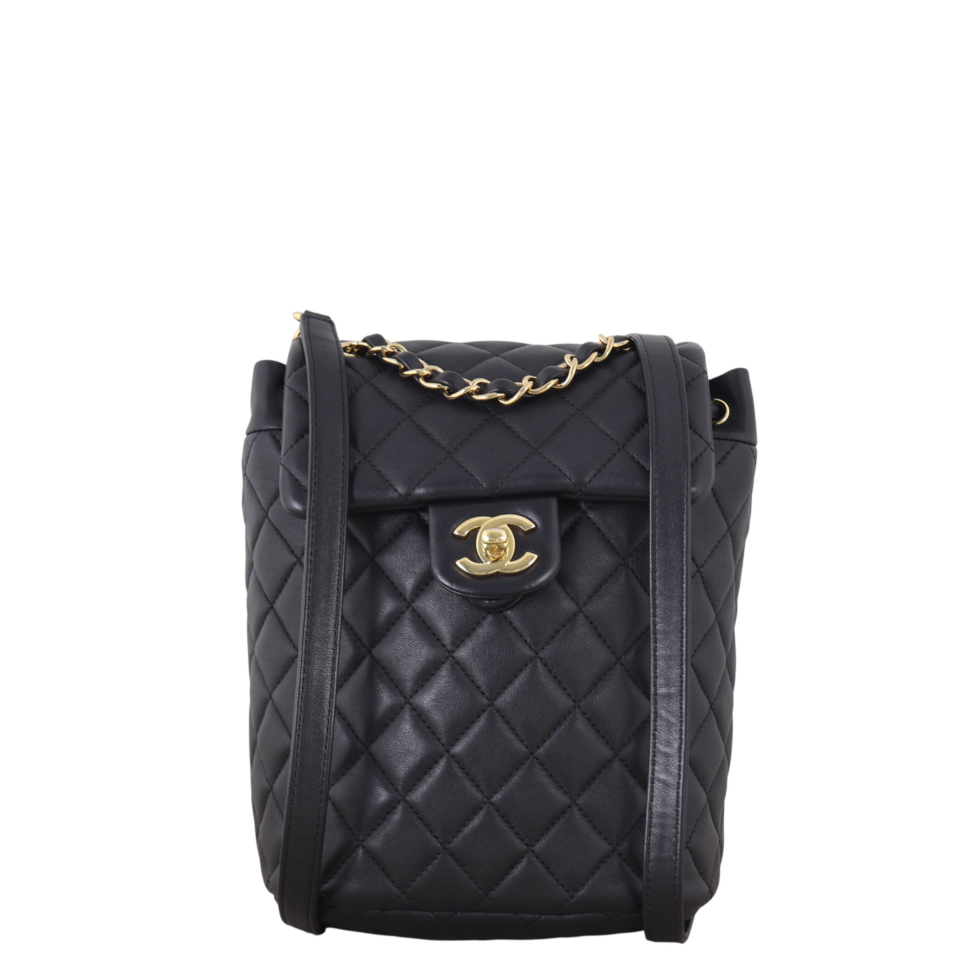 Chanel Urban Spirit Backpack Small Quilted Black