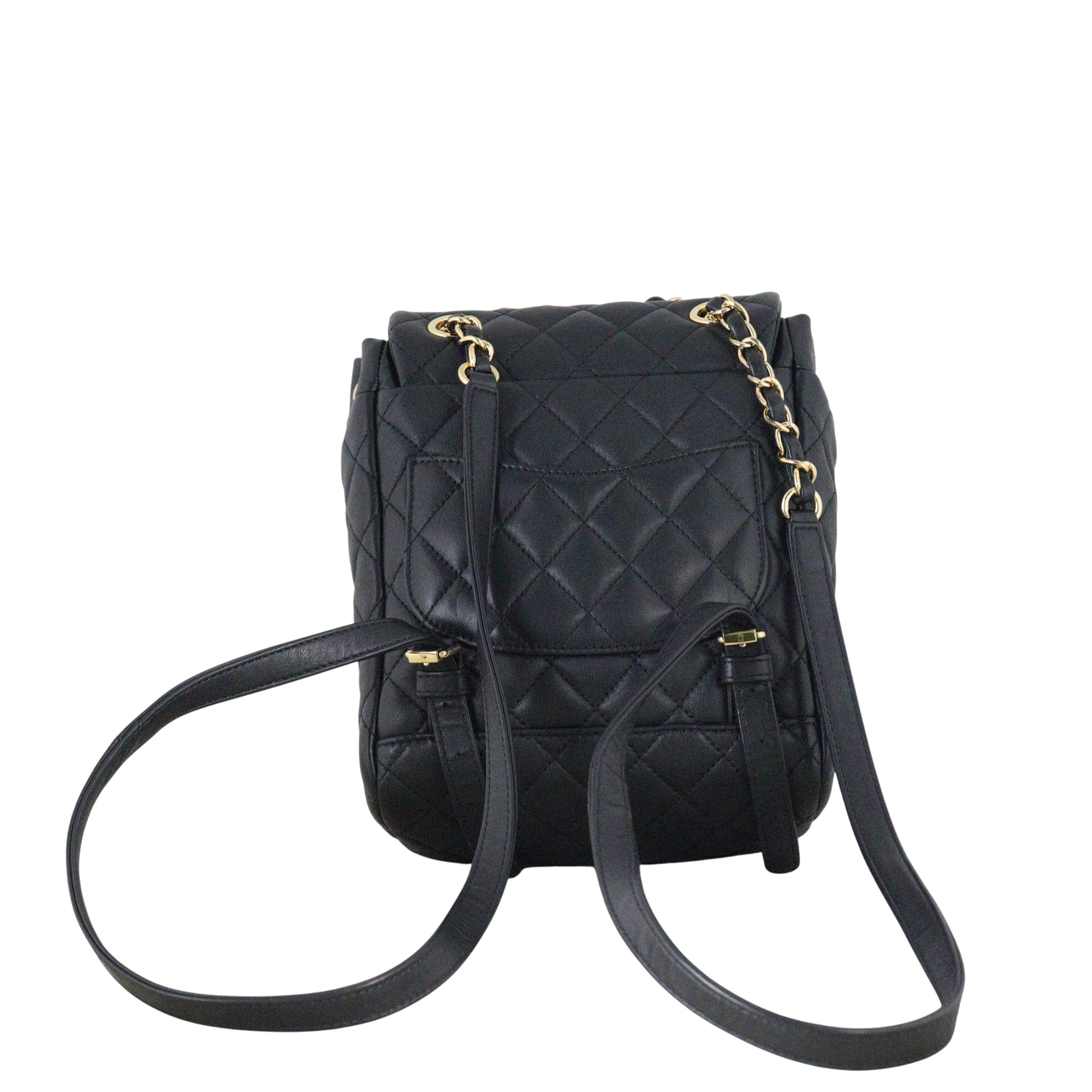 Chanel Urban Spirit Backpack Small Quilted Black