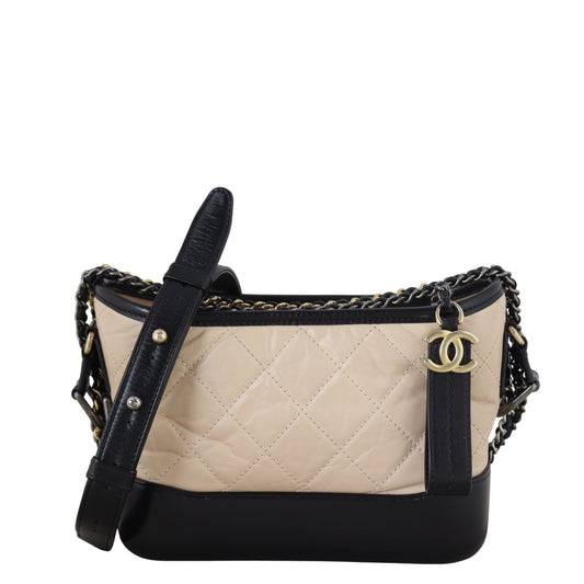 Chanel Gabrielle Hobo Quilted Mini Crossbody Bag
