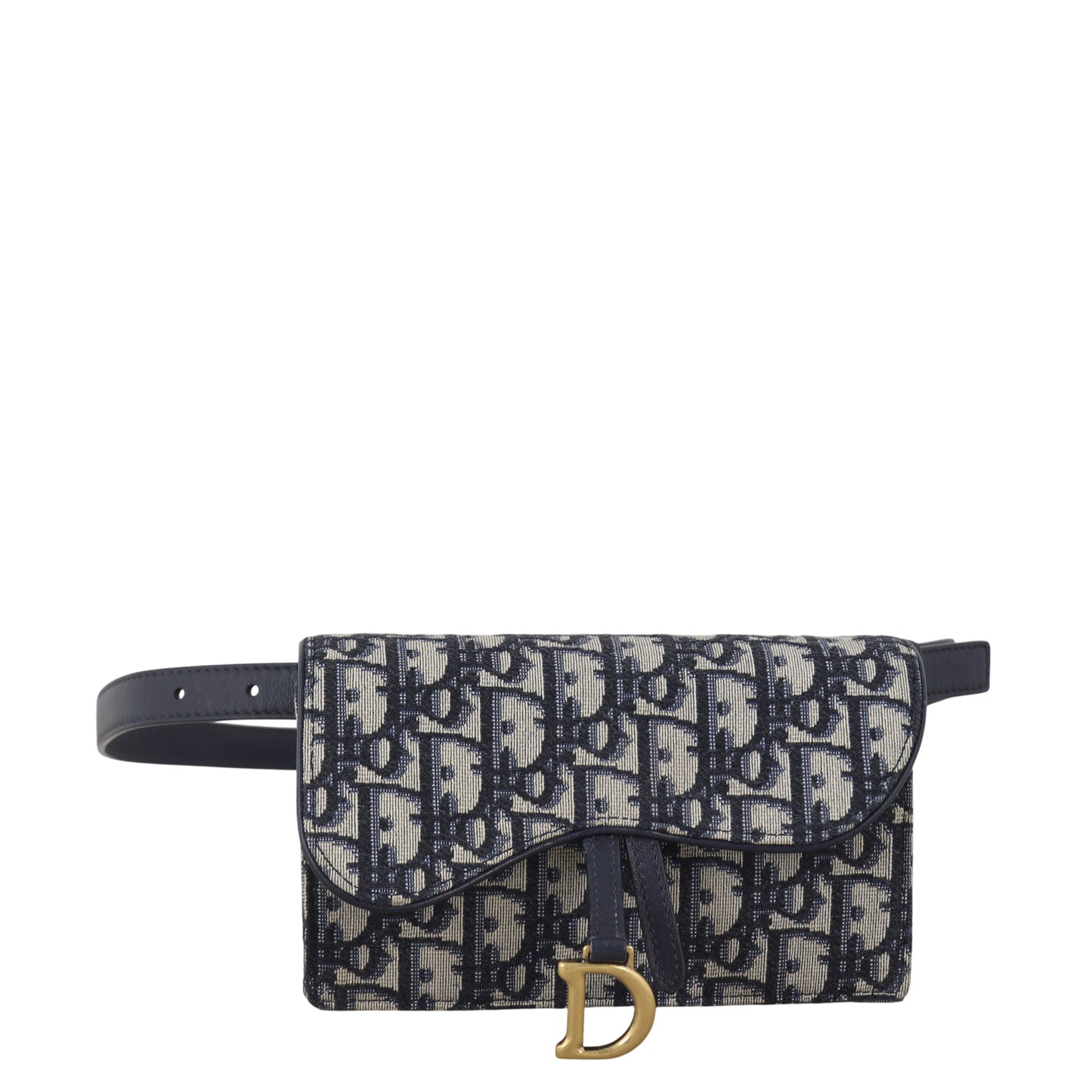 Dior Handbag Saddle Pouch Belt Bag Oblique Canvas