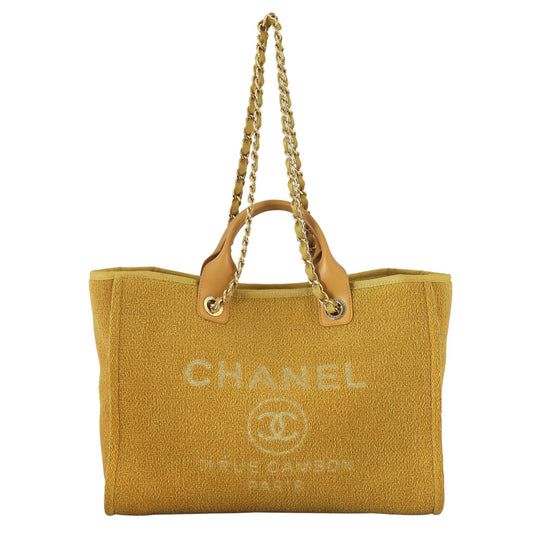 Chanel Deauville Tote Large Shoulder Bag