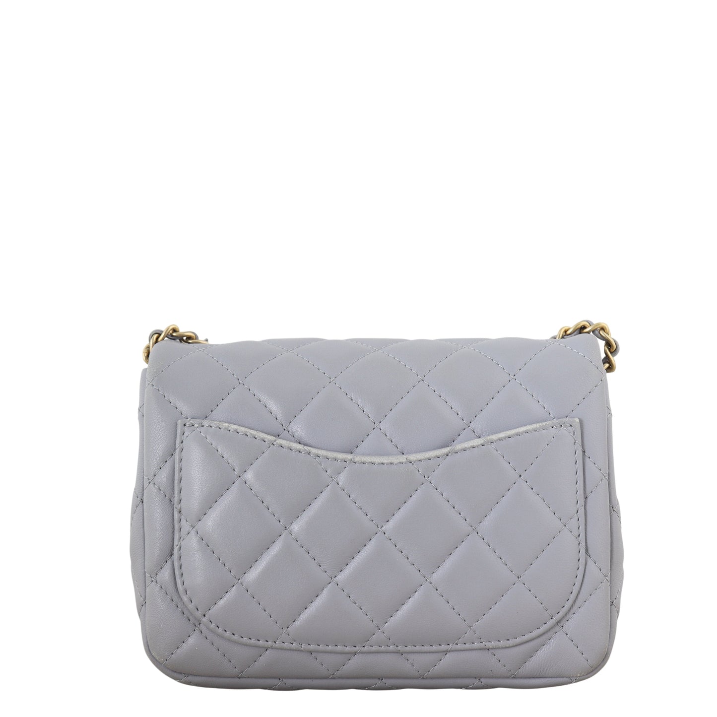 Chanel Pearl Crush Square Bag Quilted Mini Crossbody Bag