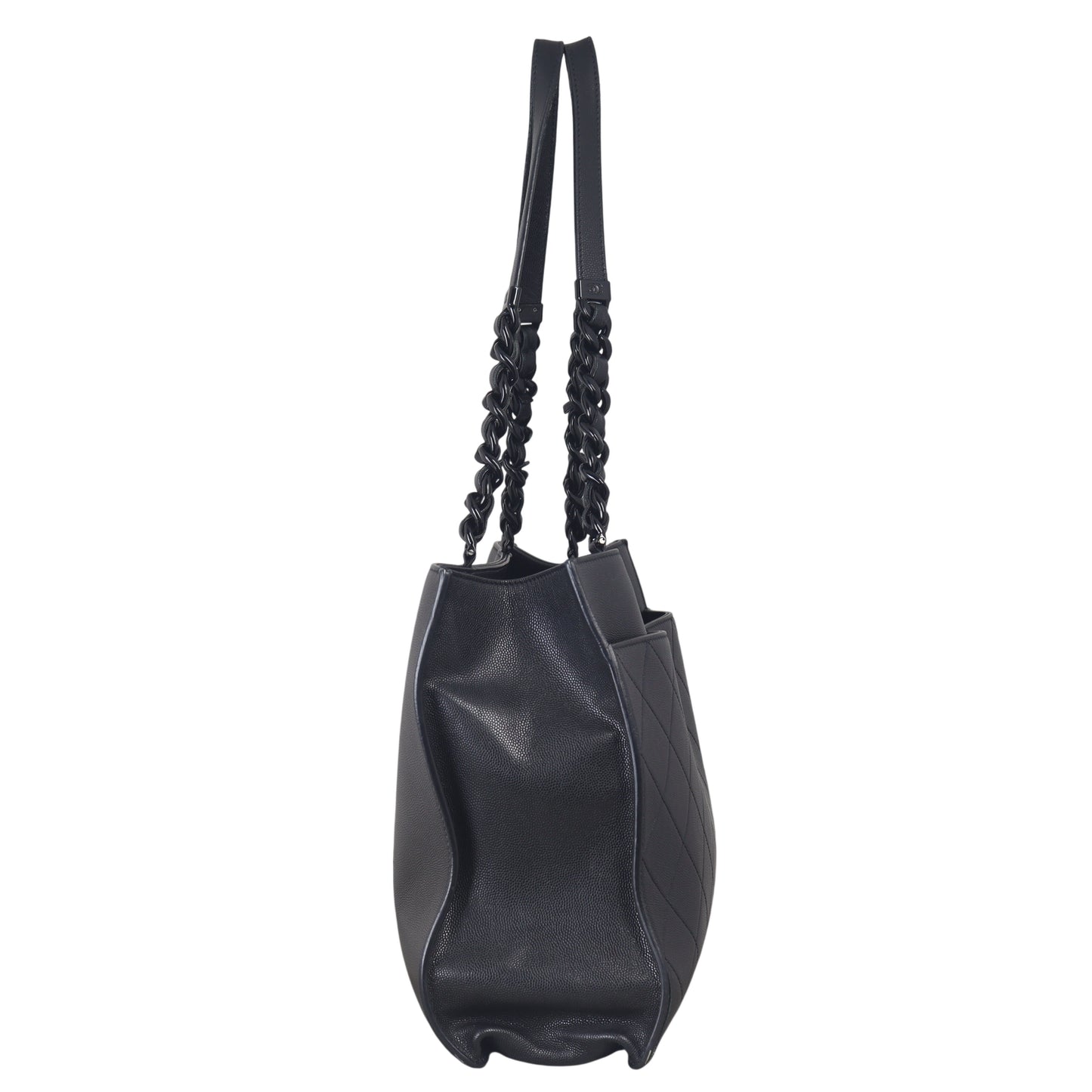 Chanel My Everything Tote Quilted Black Shoulder Bag