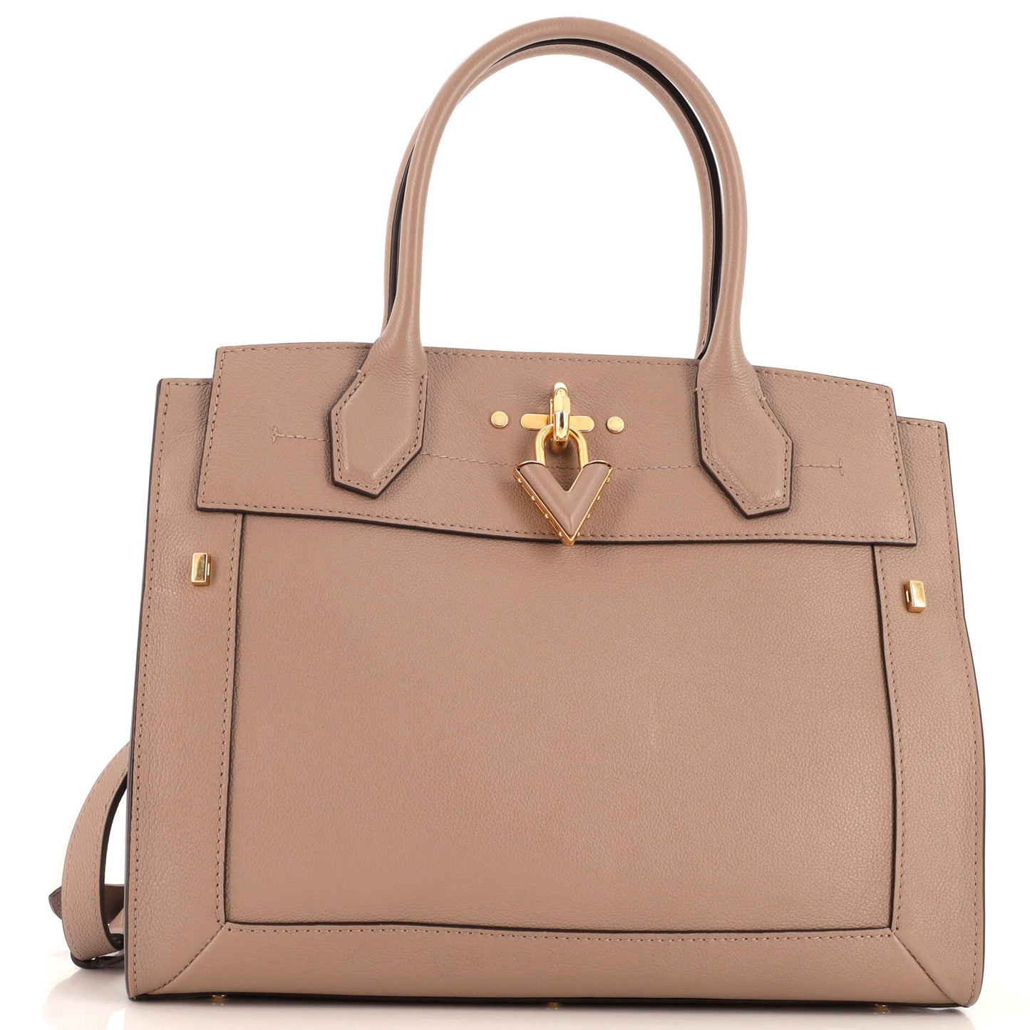 Louis Vuitton Steamer Handbag Mm Leather Travel Bag